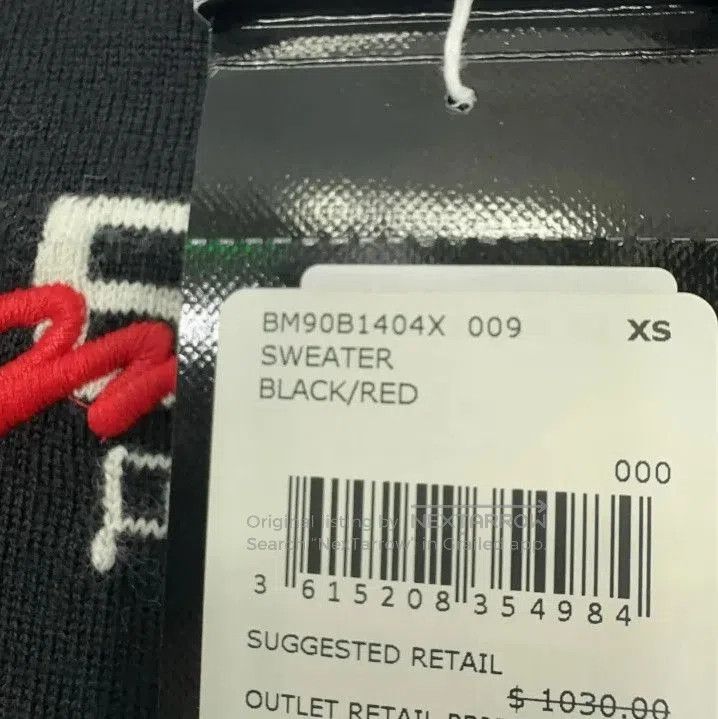 Givenchy Givenchy Men's Round-Neck Comfort Knit Sweater. Size US XS / EU 42 / 0 - 5 Thumbnail