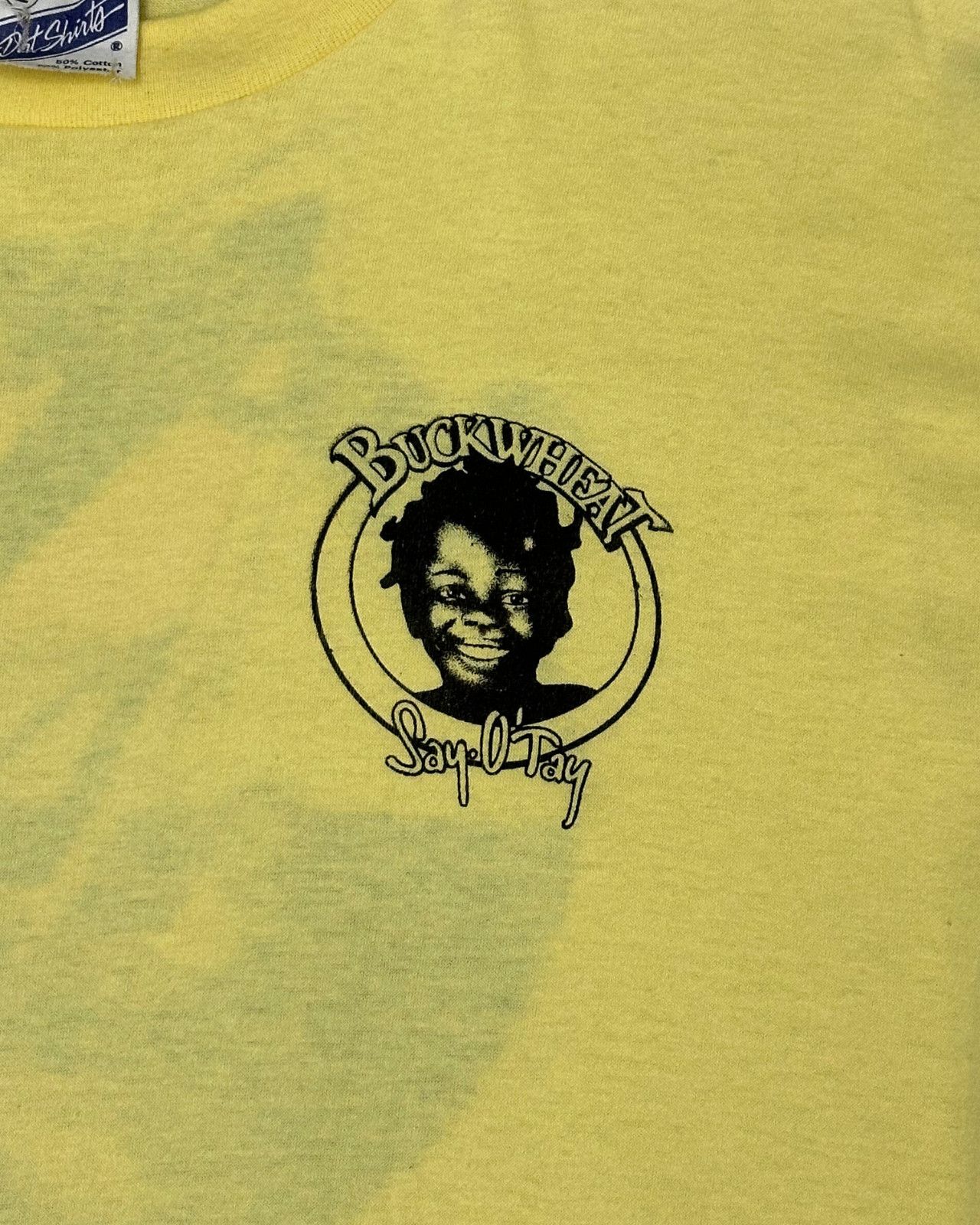 Vintage Vintage 1985 The Little Rascals Buckwheat Say O'Tay T-Shirt Size US L / EU 52-54 / 3 - 5 Thumbnail