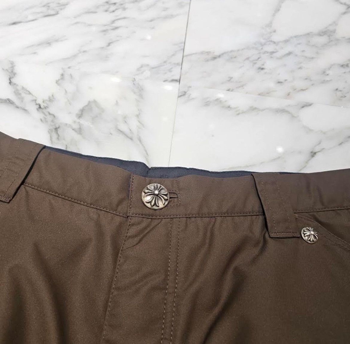 Chrome Hearts Chrome Hearts Nylon Double Knee Carpenter Cross Patch Pants Size US 36 / EU 52 - 4 Thumbnail
