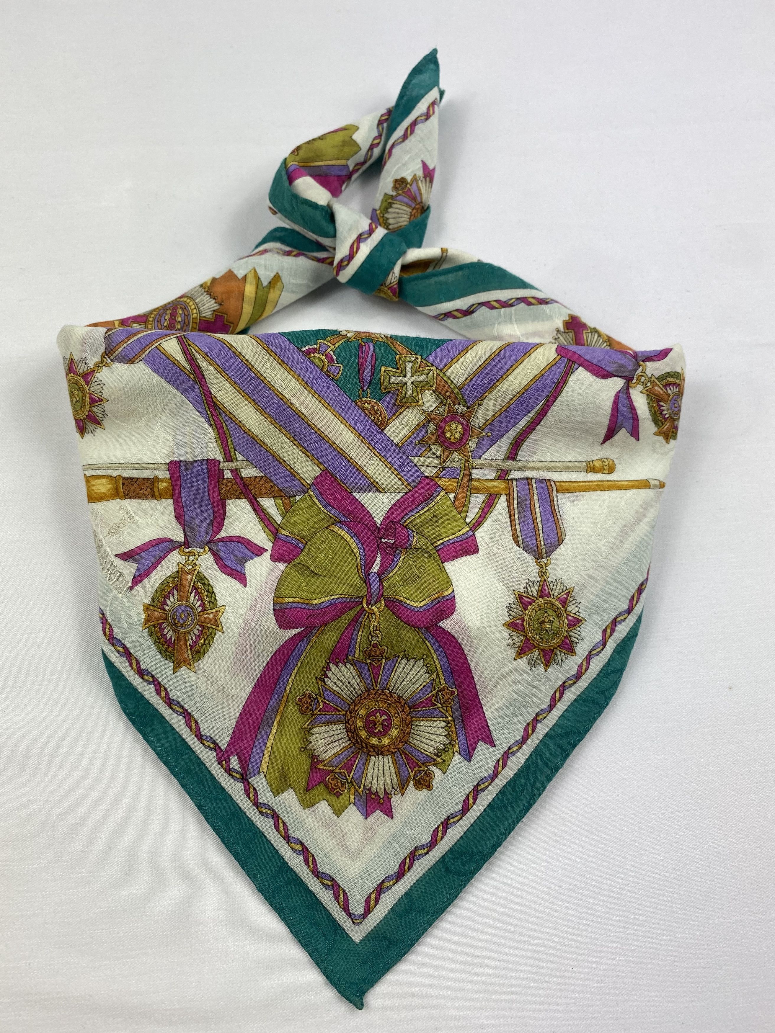 Trussardi × Vintage Trussardi Handkerchief / Bandana / Neckerchief Size ONE SIZE - 2 Thumbnail