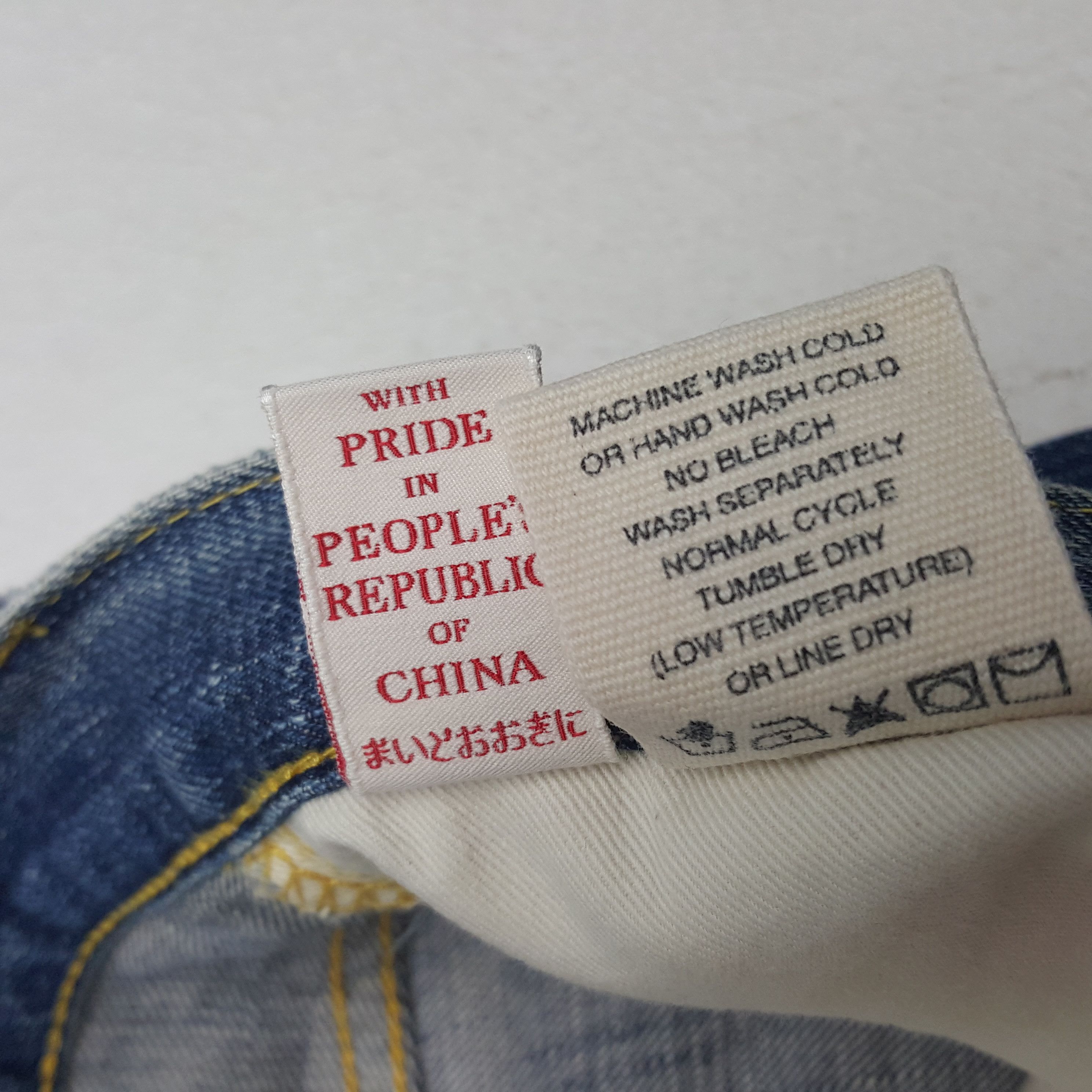 Evisu Vintage Evisu Paris Selvedge Custom Daicock Denim Jeans Size US 28 / EU 44 - 15 Thumbnail
