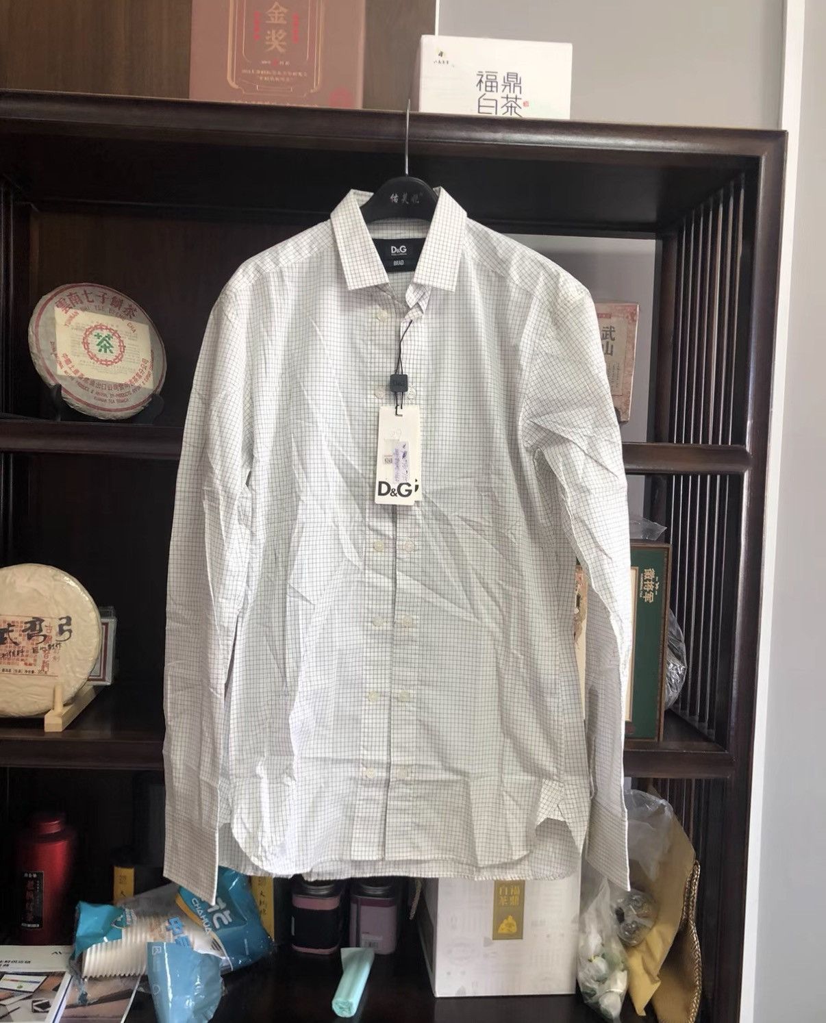 Dolce & Gabbana DG Dolce & Gabbana Casual Long Sleeve Shirt J2 Size US S / EU 44-46 / 1 - 1 Thumbnail