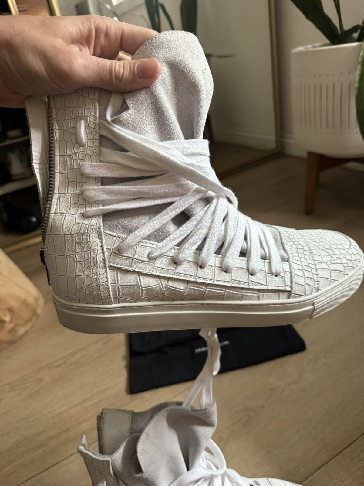 Kris Van Assche KVA (Kris Van Assche) Multilace Sneakers Size US 12 / EU 45 - 6 Thumbnail