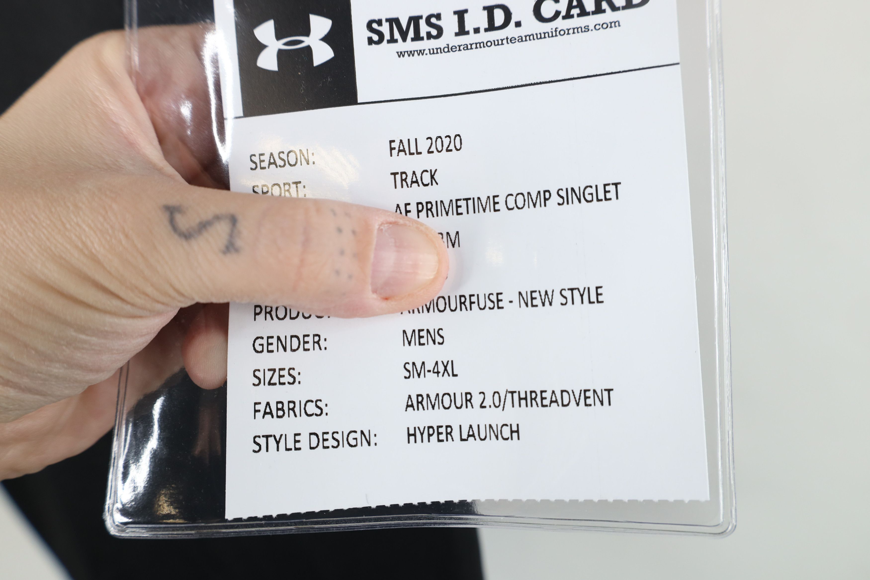 Under Armour New Sample Under Armour Tech University Track Jersey Singlet Size US L / EU 52-54 / 3 - 5 Thumbnail