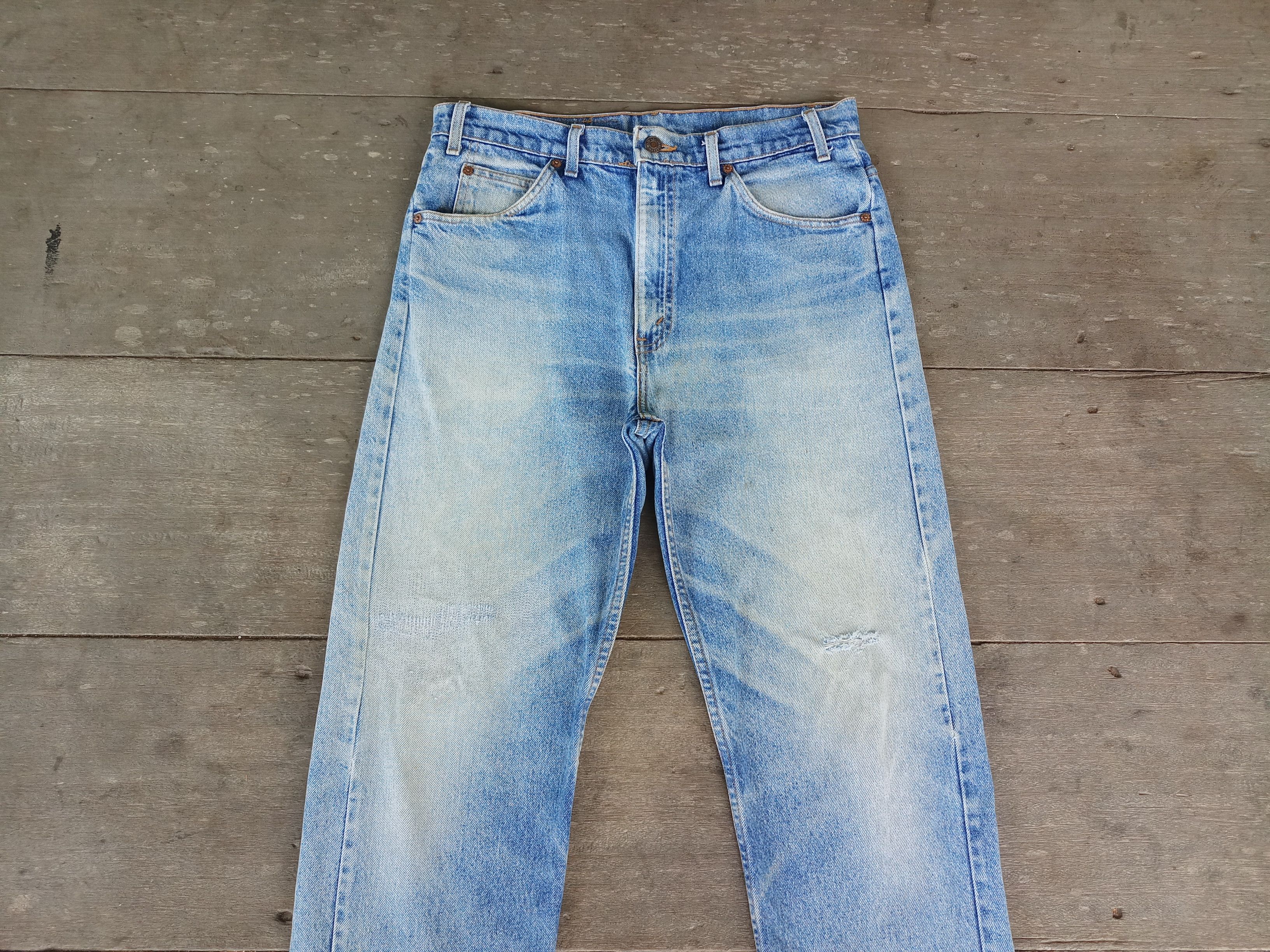 Levi's Vintage levis 505 orange tab W34 L30,levis denim ,retro Size US 34 / EU 50 - 2 Thumbnail