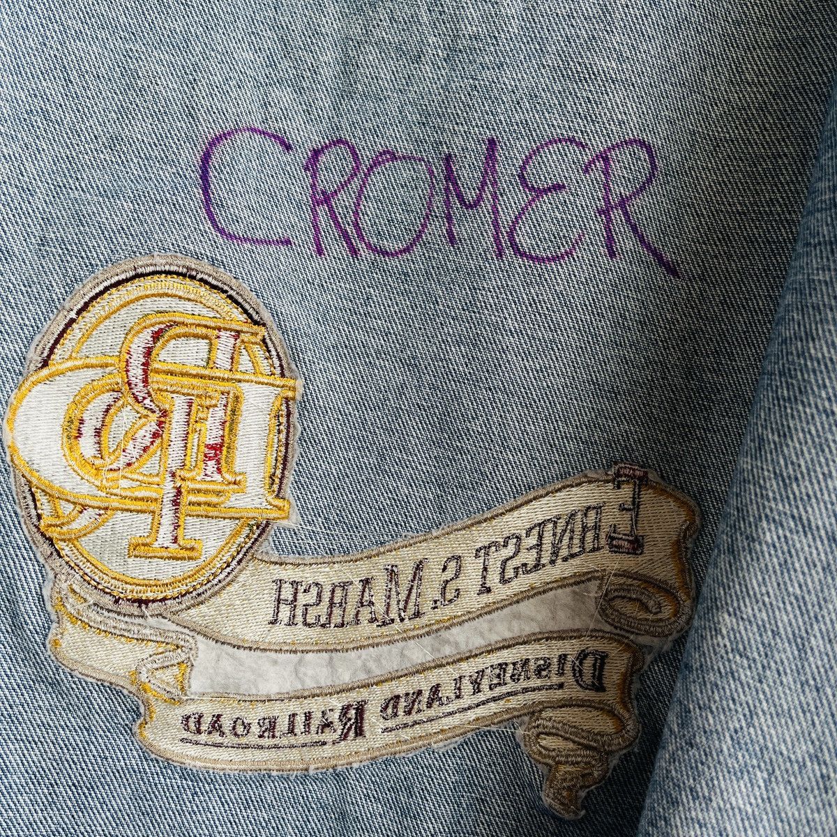 Other Vintage Disneyland Railroad Embroidered Denim Jacket XXL Size US XXL / EU 58 / 5 - 23 Thumbnail