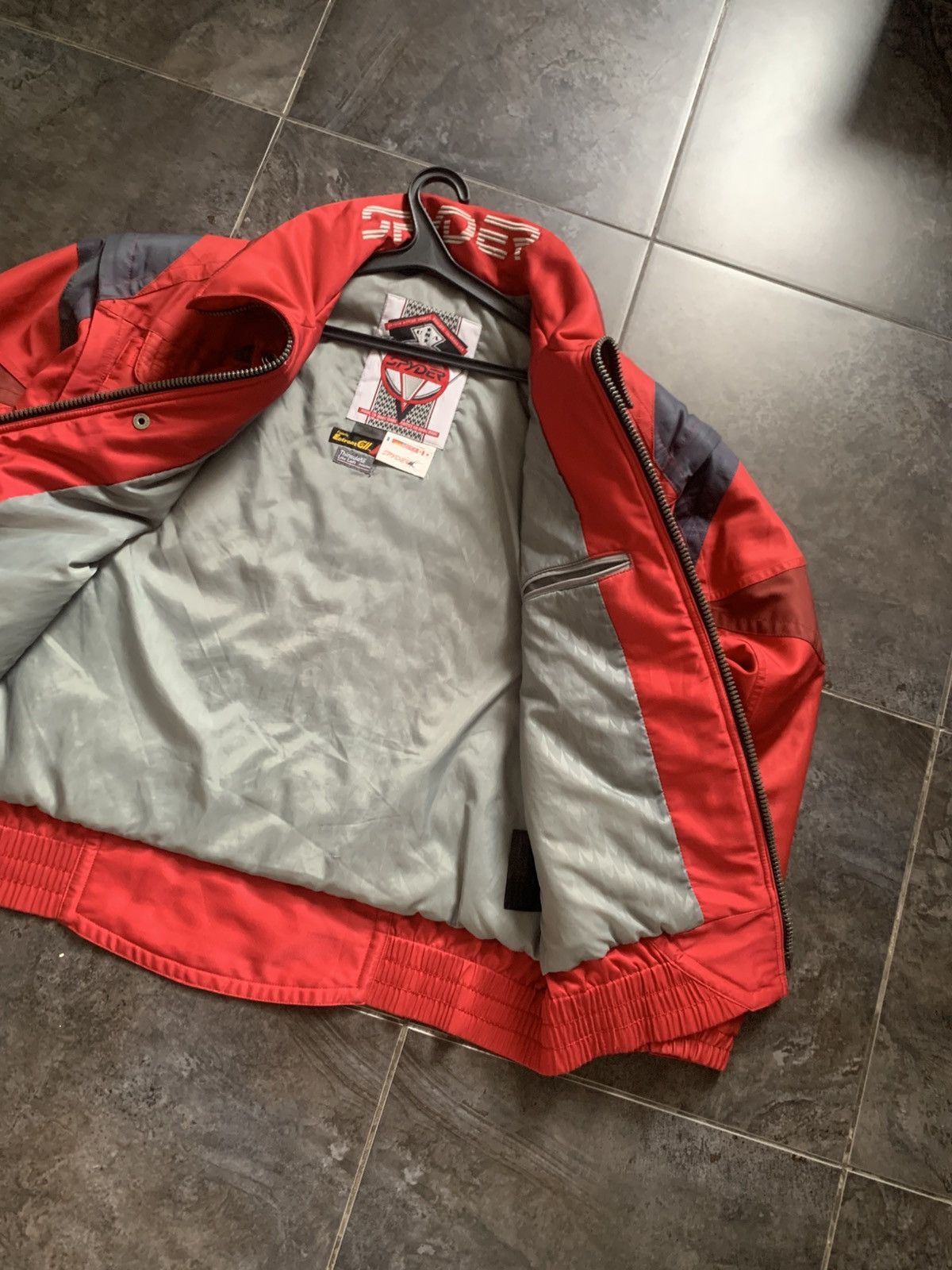 Spyder Vintage 80s Spyder USA 2 in1 Transformer Ski Jacket Rave Size US L / EU 52-54 / 3 - 8 Thumbnail