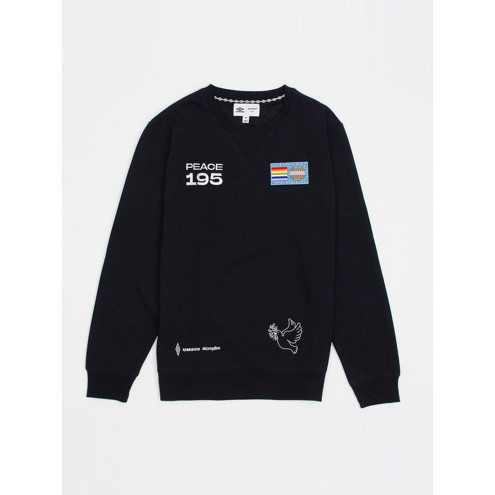 Akomplice AK + Umbro - 195 Fleece Crewneck - Medium Size US M / EU 48-50 / 2 - 1 Thumbnail