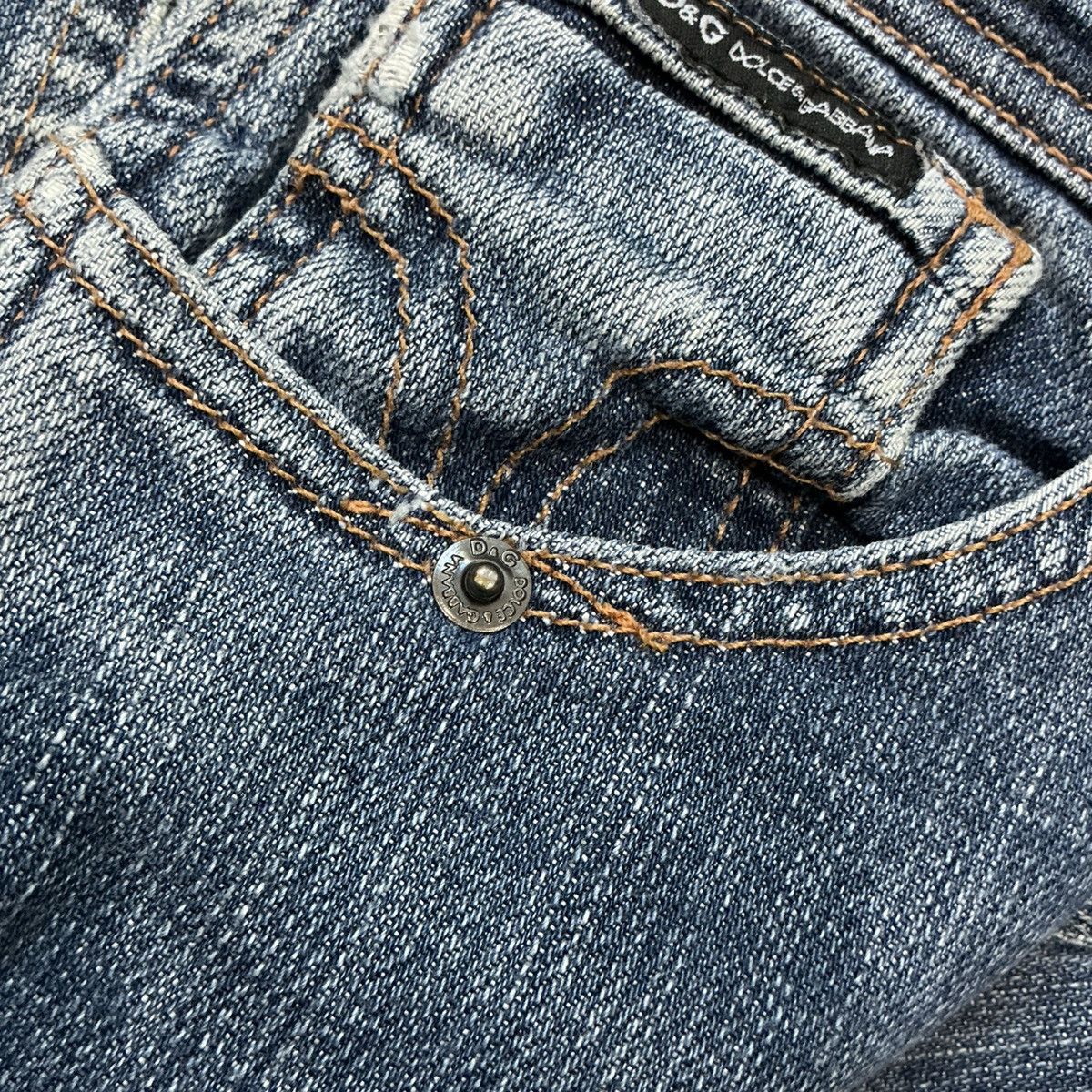 Dolce & Gabbana D&G Low Wasit Boot Cut Jeans Size 29" - 8 Thumbnail