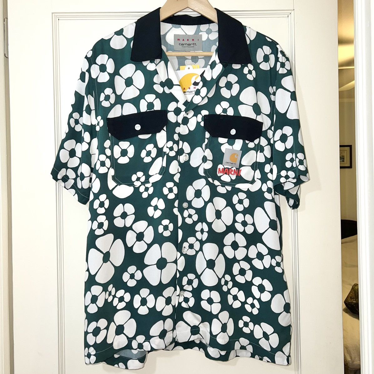 Carhartt Wip × Marni Marni x Carhartt WIP Floral Print Short 