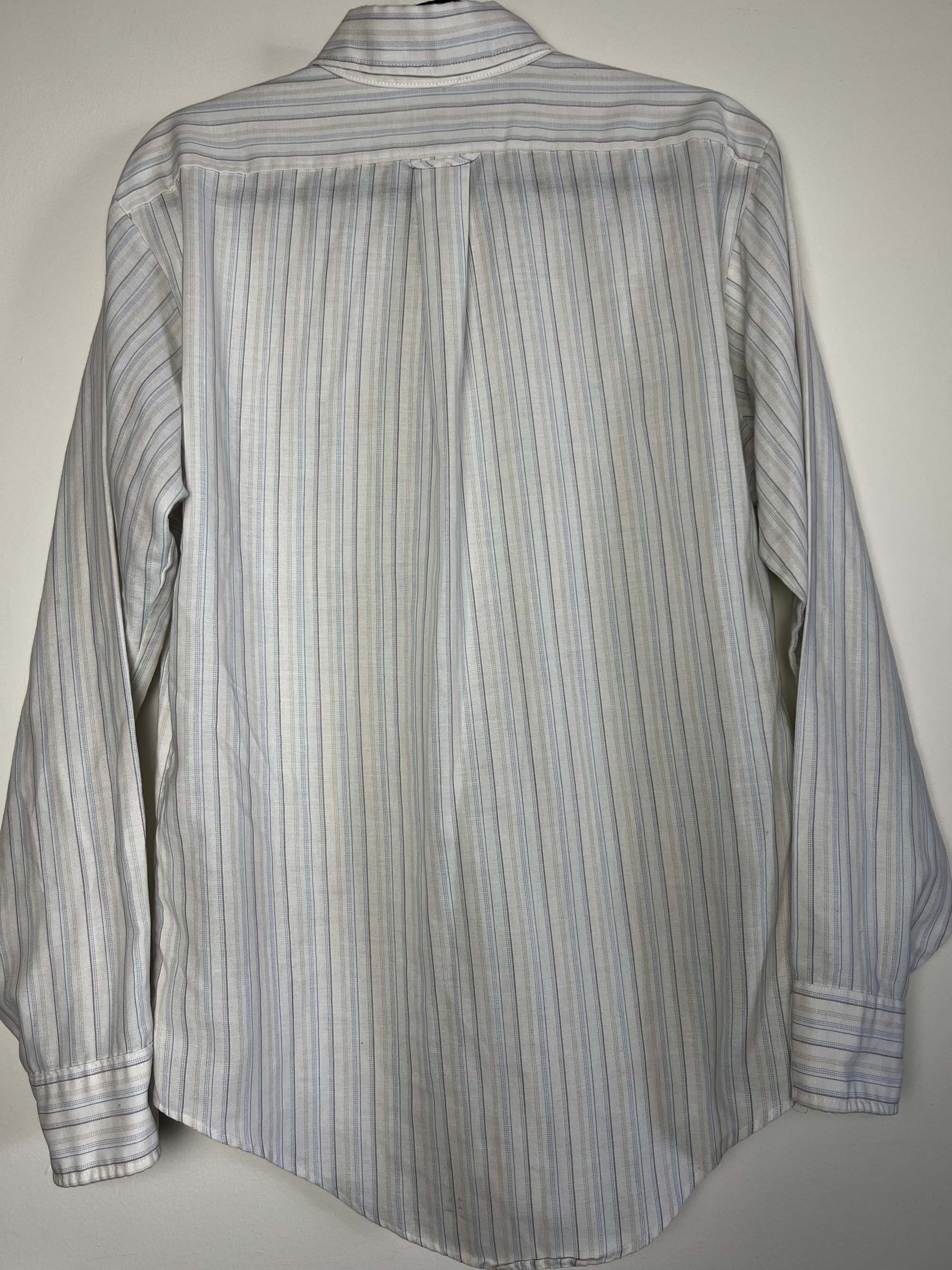 Vintage Vintage 1970's Elderado Press-gard Western Wear Stripe Shirt Size US XL / EU 56 / 4 - 10 Thumbnail