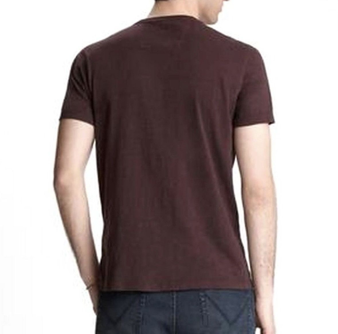 John Varvatos John Varvatos Eagle Lace Stitch V-Neck T-Shirt Size US M / EU 48-50 / 2 - 2 Thumbnail