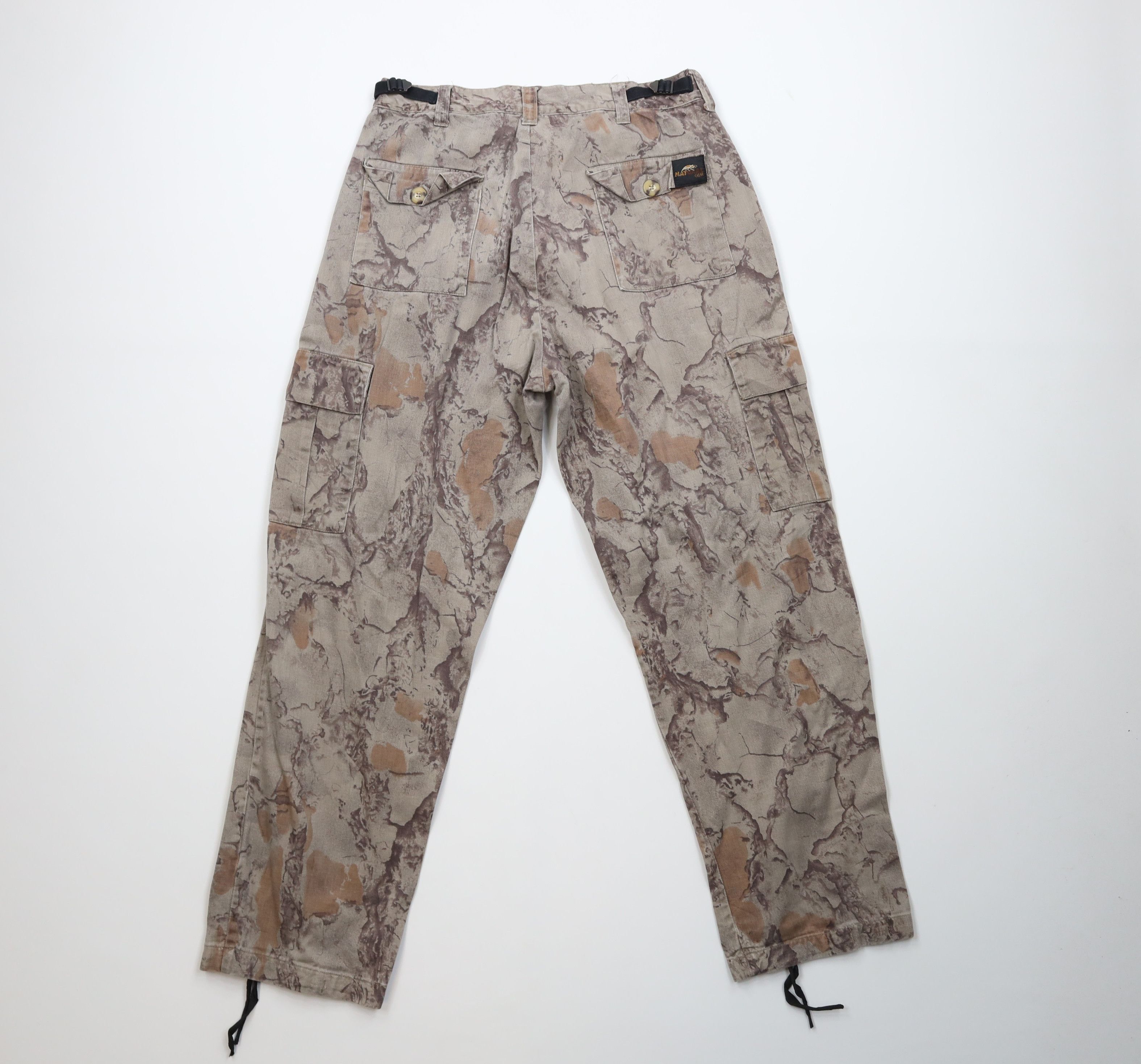 Vintage Vintage 90s Y2K Streetwear Camouflage Cargo Pants Cotton Size US 34 / EU 50 - 9 Thumbnail
