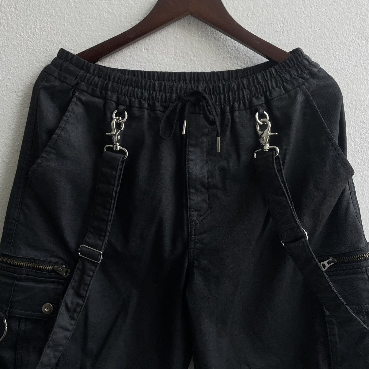 CIVARIZE Civarize Punk Gothic Styles Waxed Bondage Pants Size US 32 / EU 48 - 5 Thumbnail
