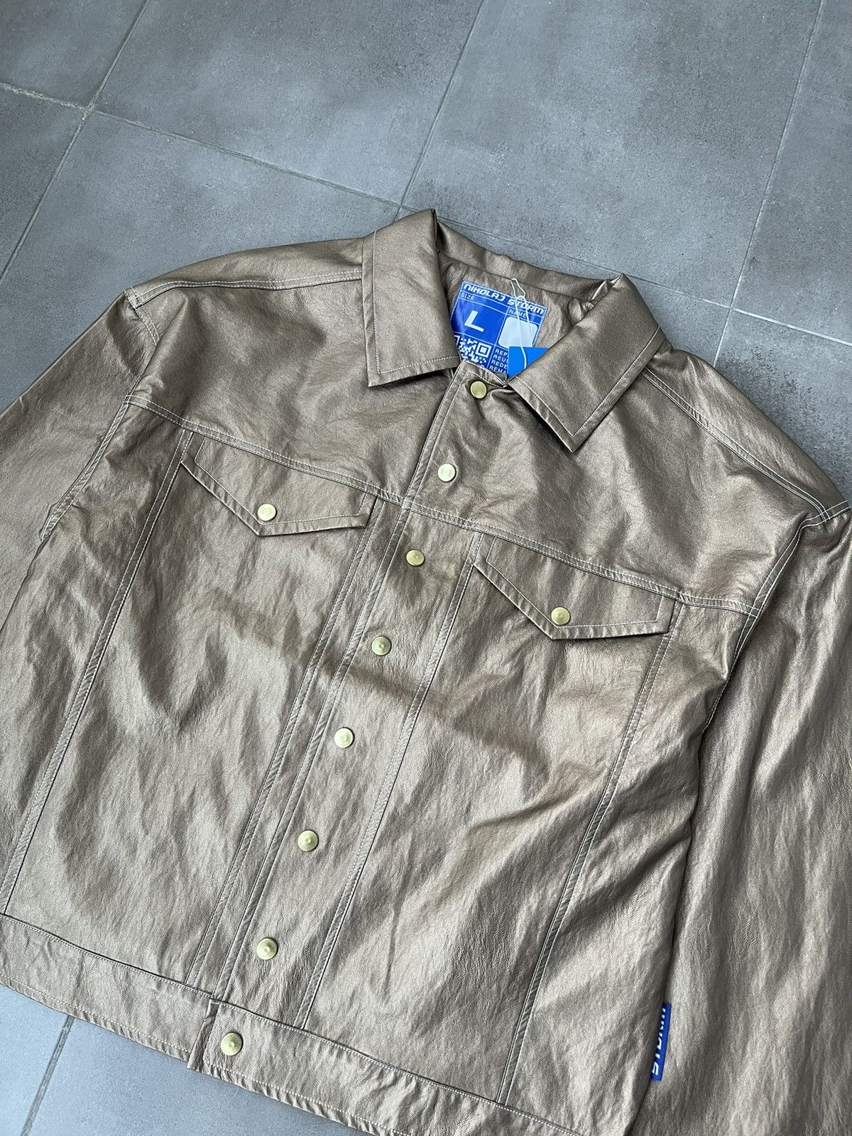 Other !DS! SS22 Nikolaj Storm Copper Danny Work Jacket Size US L / EU 52-54 / 3 - 9 Thumbnail