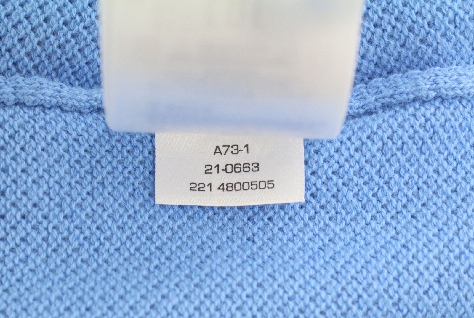 Gant COTTON PIQUE XL Silver Lake Blue Jumper 87223 Size XL / US 12-14 / IT 48-50 - 11 Thumbnail