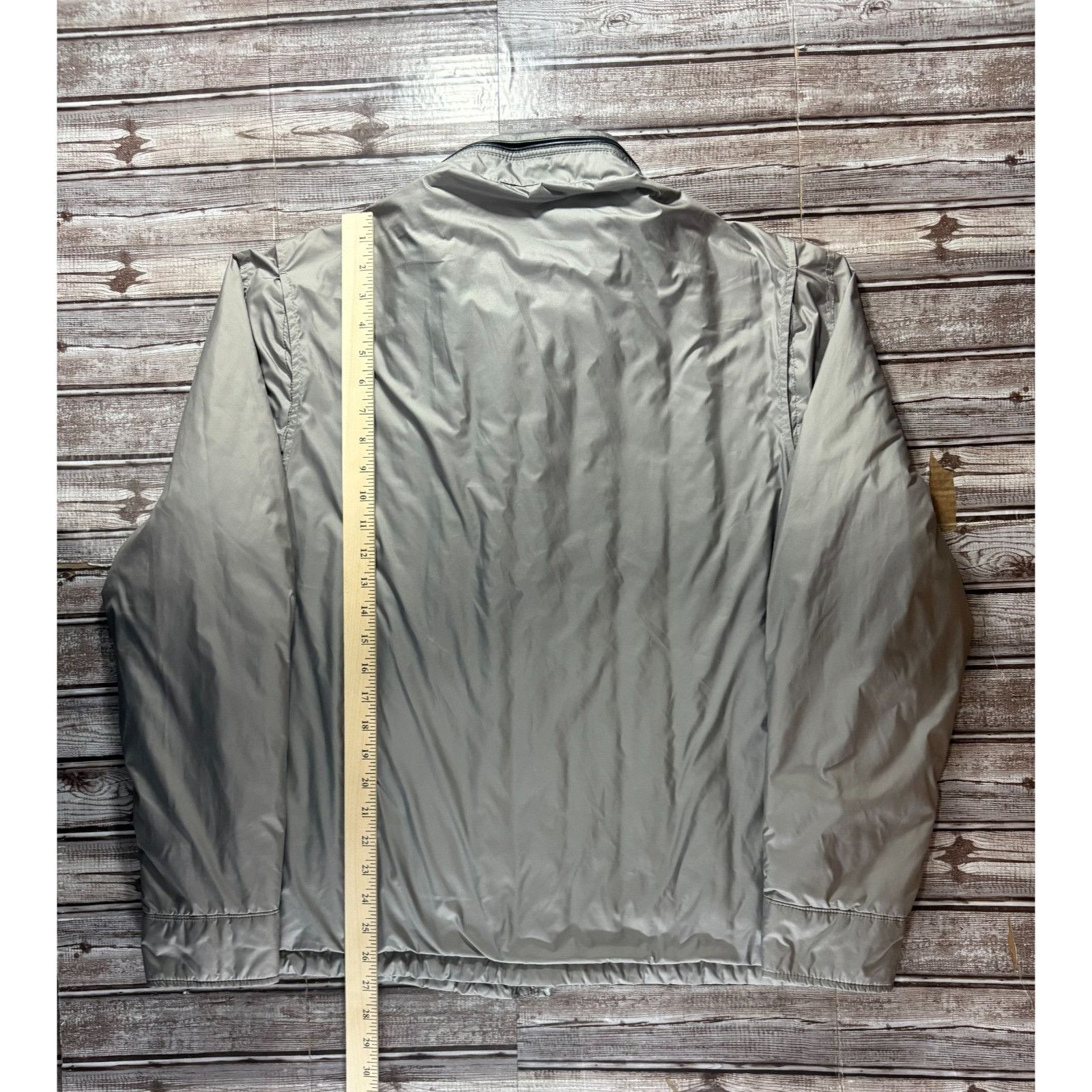 Polo Ralph Lauren Polo Ralph Lauren Quilted Calf Leather Trim Hideaway Hood Ja Size US XL / EU 56 / 4 - 5 Thumbnail