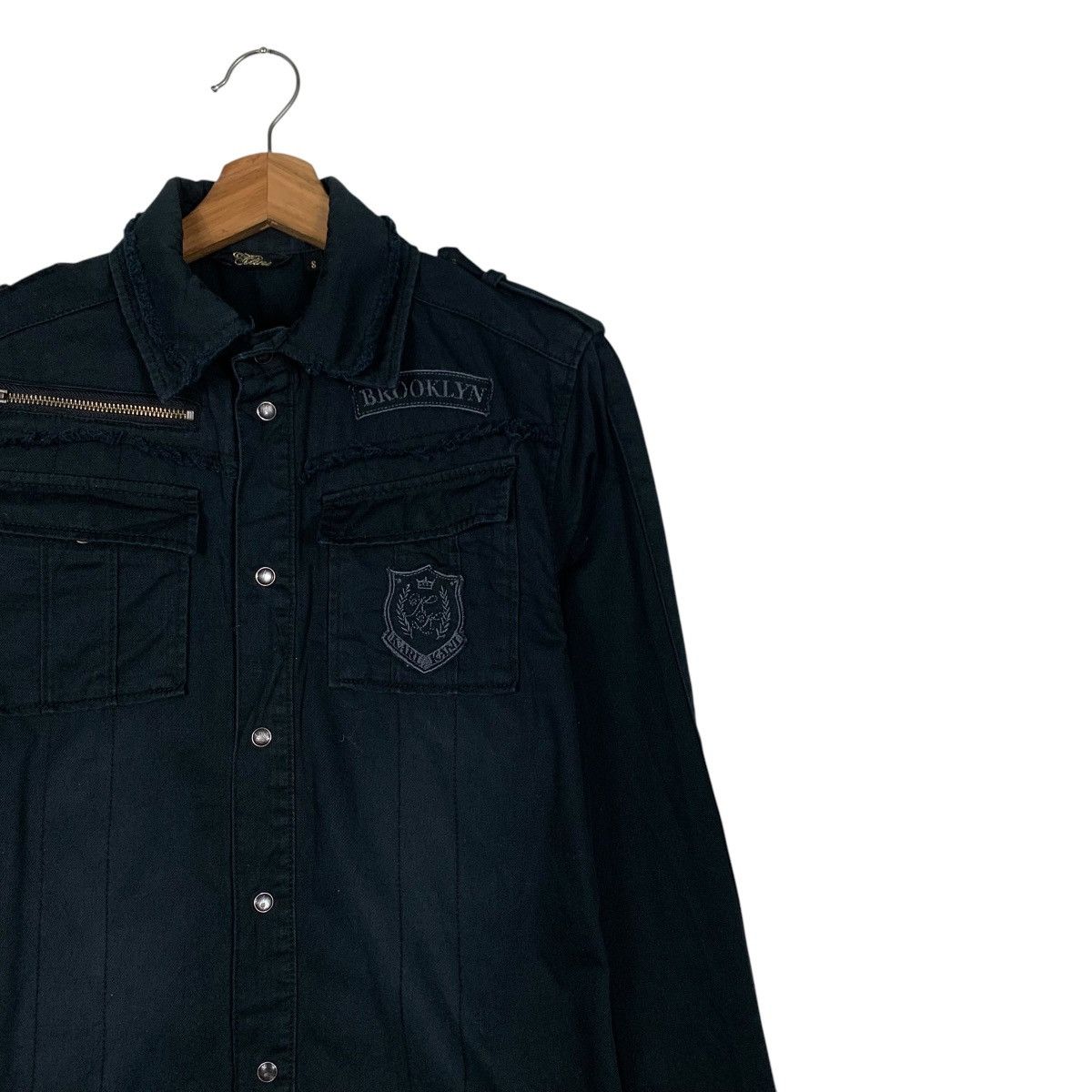 Karl Kani KARL KANI Button Shirt Jacket Women's Size S #1831-C79 Size S / US 4 / IT 40 - 5 Thumbnail