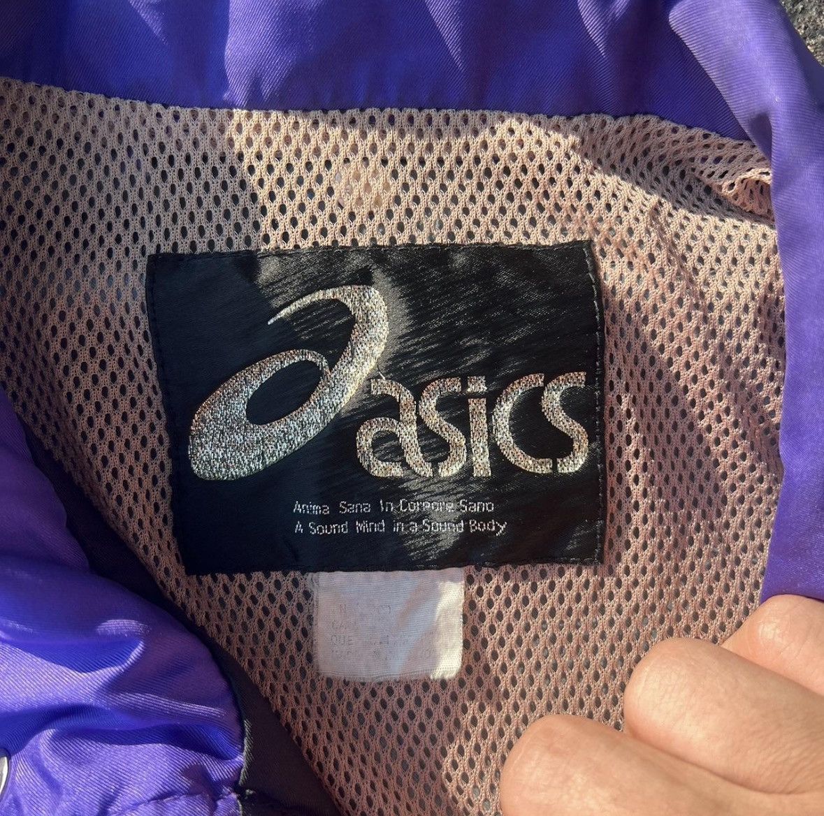 Japanese Brand Rare vintage Asics clasp and buckle jacket Size US L / EU 52-54 / 3 - 3 Thumbnail