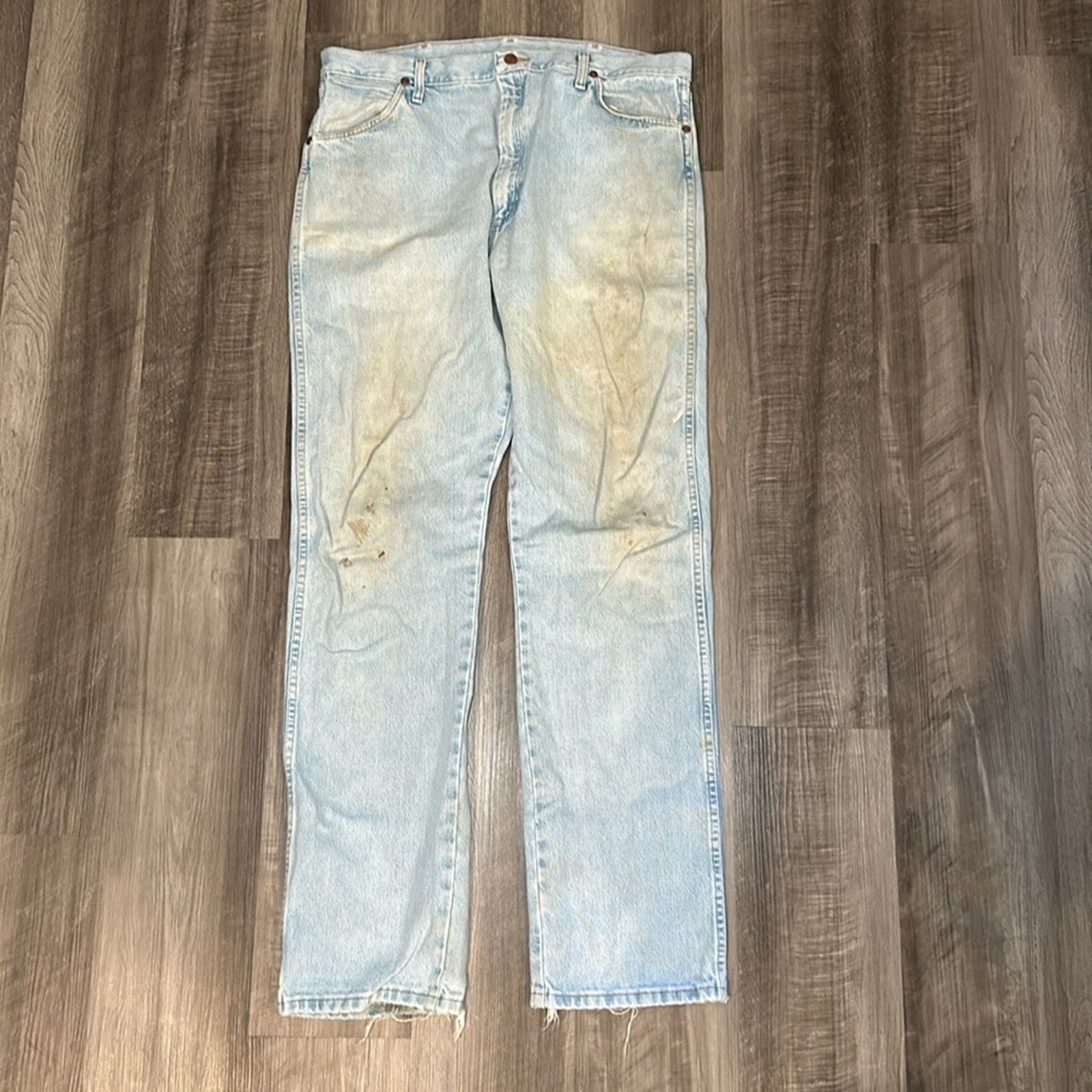 Wrangler Wrangler Cowboy Cut Original Fit Painters Work Jeans - 38x36 Size US 38 / EU 54 - 2 Thumbnail