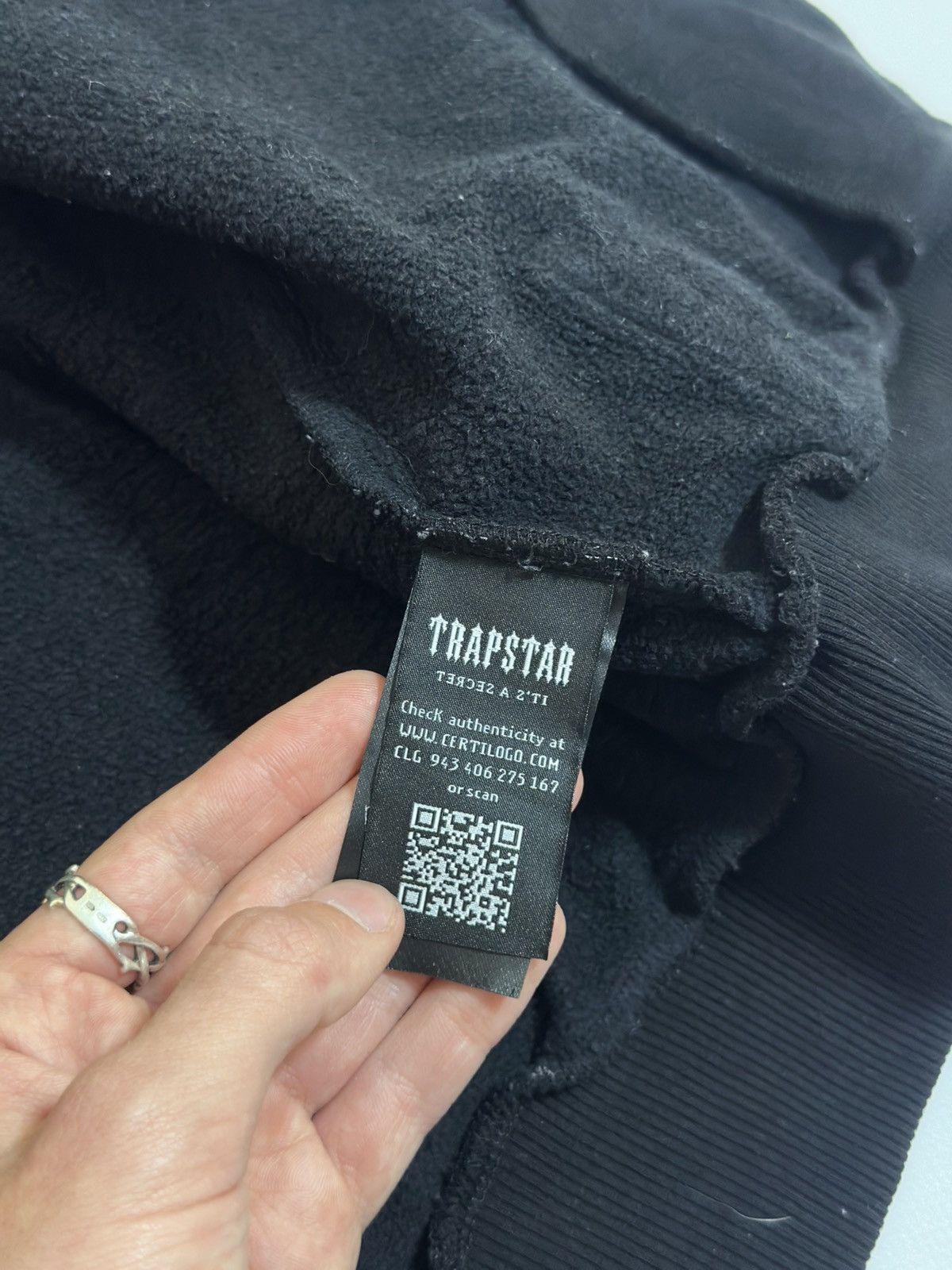 Trapstar London Trapstar London All Over Star Full-Zip Hoodie Black/Grey Size US XS / EU 42 / 0 - 8 Thumbnail