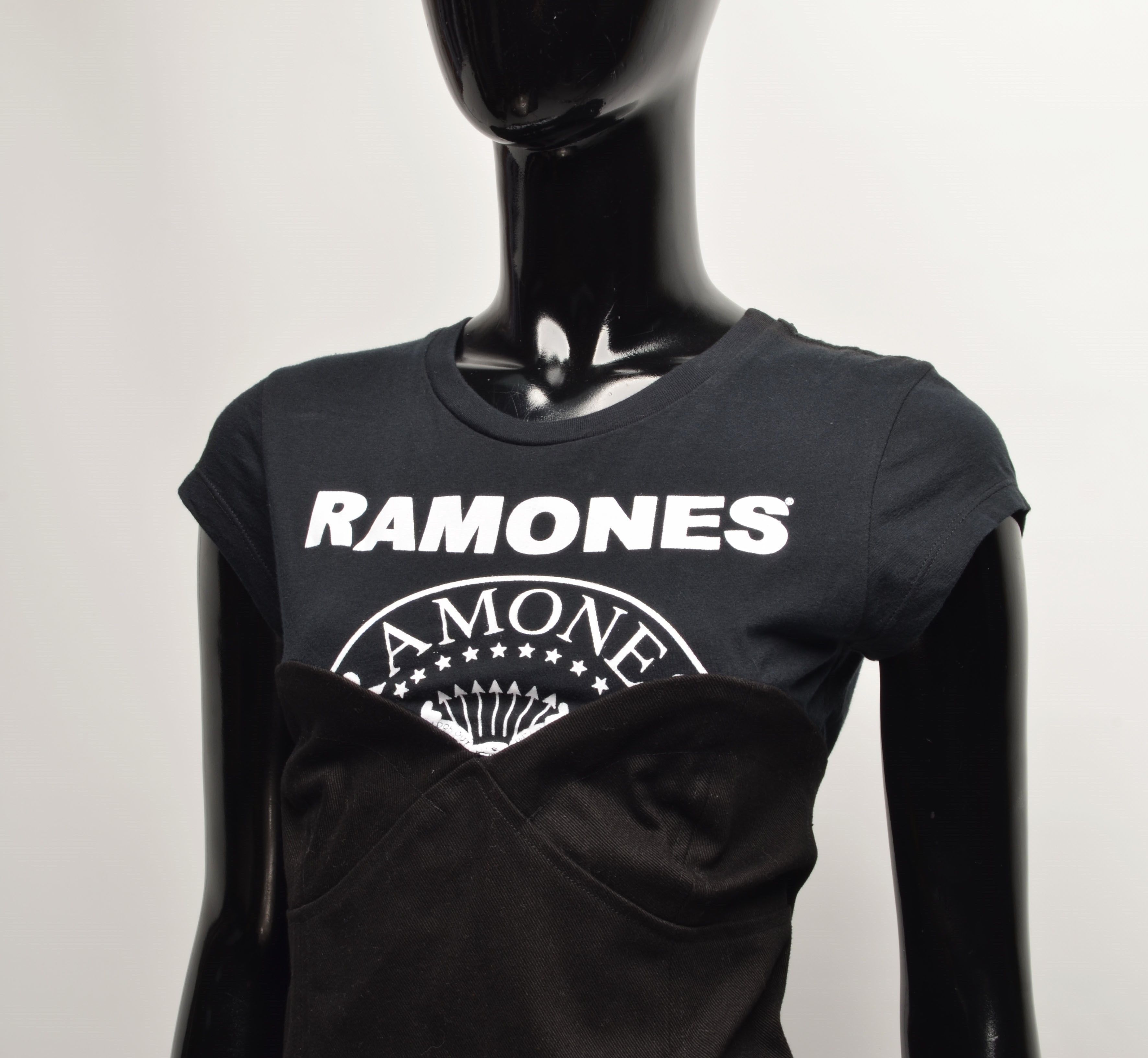 House Of The Gods House Of The Gods Ramones Corset Style Top T-shirt Size XS / US 0-2 / IT 36-38 - 2 Thumbnail