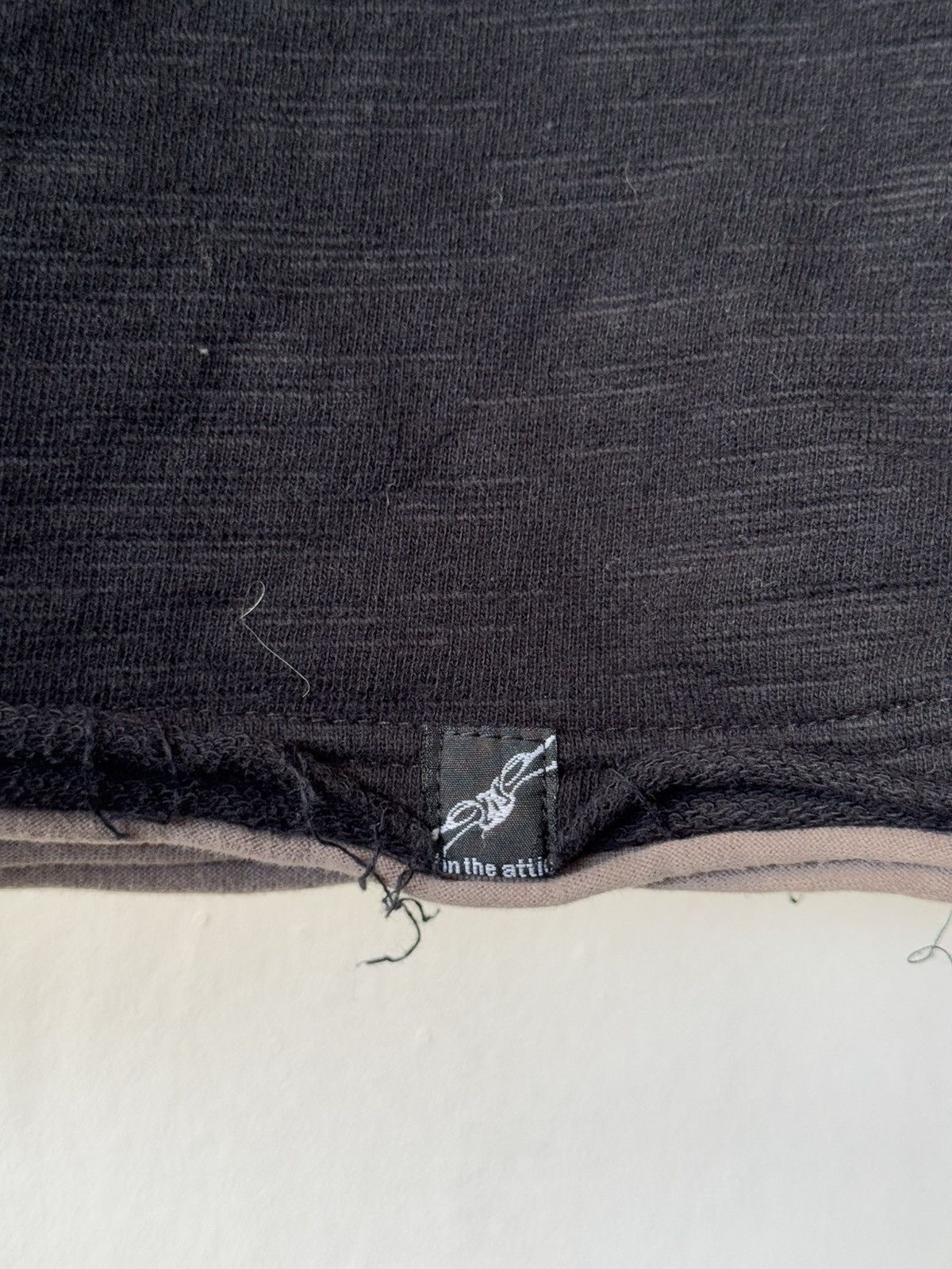 If Six Was Nine 00s in the attic velvet poem cowl neck distressed sweater Size US S / EU 44-46 / 1 - 7 Thumbnail