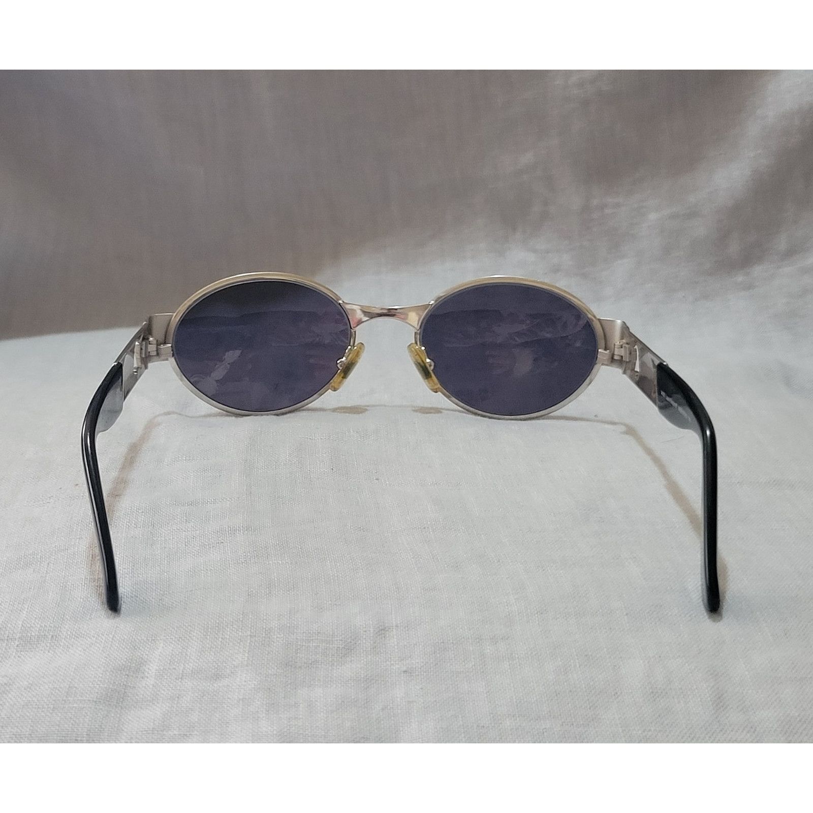 Laura Biagiotti Laura Biagiotti Authentic Vintage Oval Sunglasses 90 Eyewear Size ONE SIZE - 3 Thumbnail