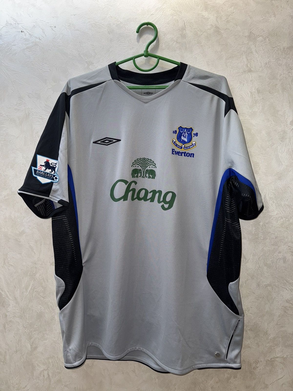 Signatures × Umbro ARTETA SIGNATURE EVERTON 2005 AWAY SHIRTS SOCCER JERSEY Size US XL / EU 56 / 4 - 2 Thumbnail