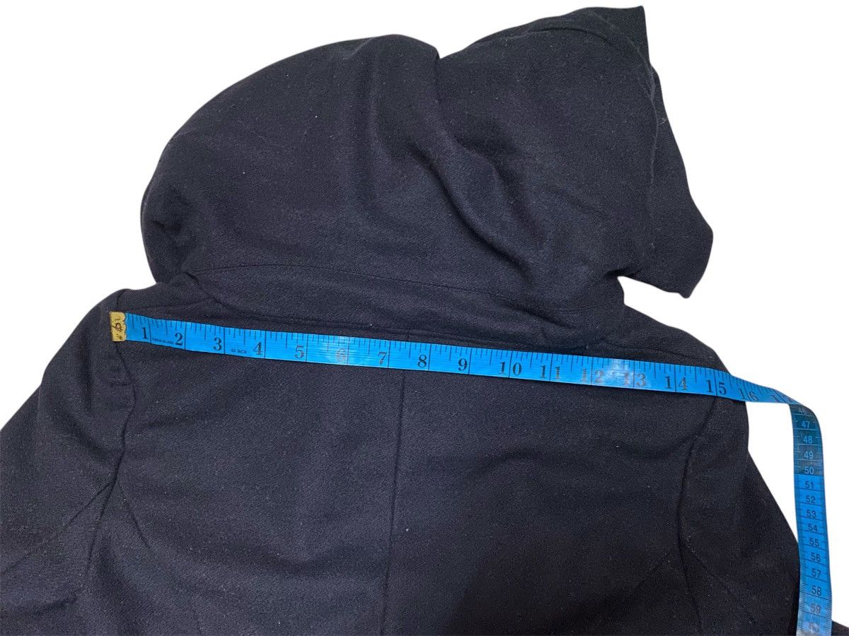 Designer × Zara Zara Basic Hoodie Double Breasted Blue Coat Size XS / US 0-2 / IT 36-38 - 13 Thumbnail