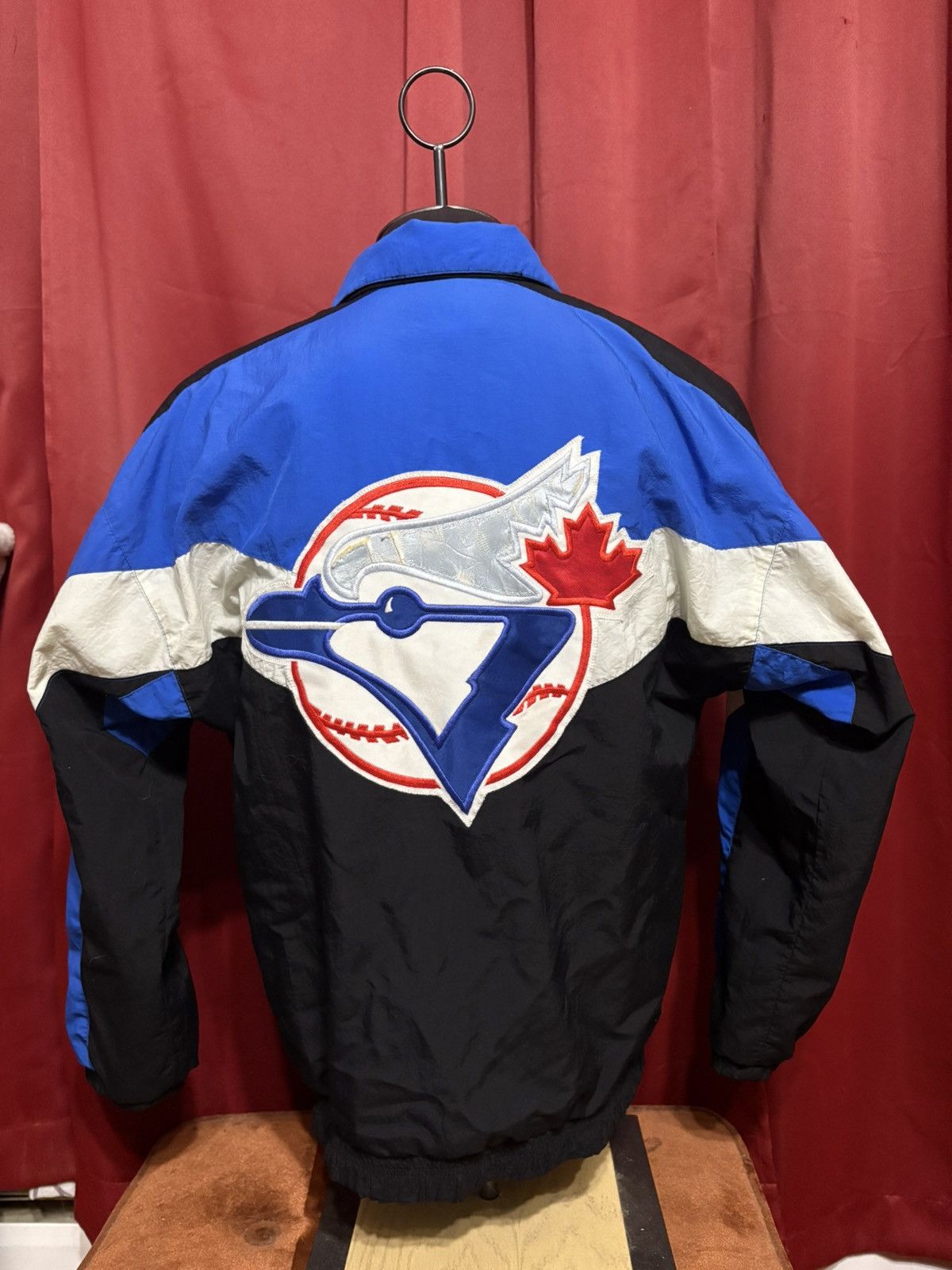 MLB Vintage Toronto Blue Jays Jacket 90’s MLB Big Logo Grail Size US S / EU 44-46 / 1 - 1 Thumbnail