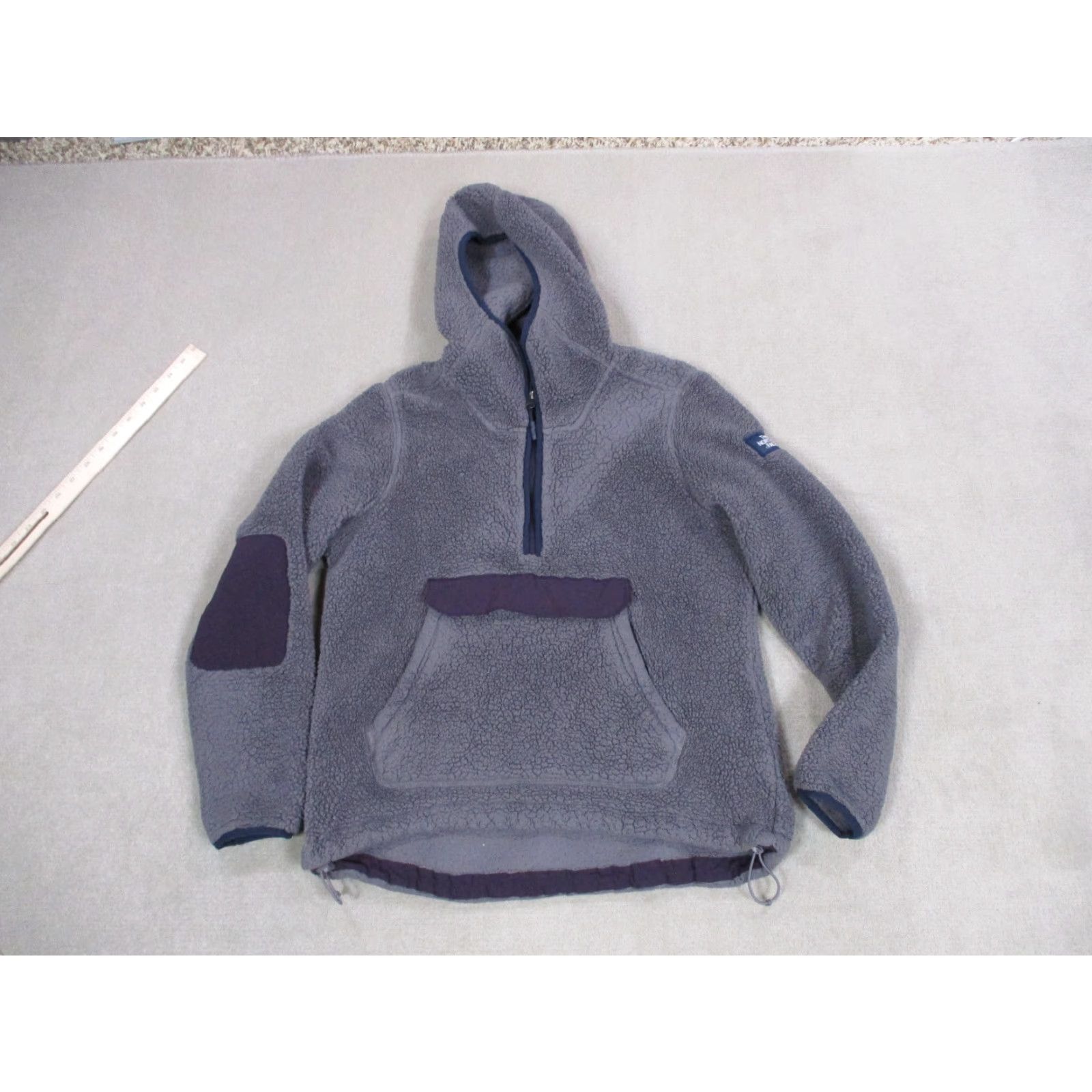 The North Face The North Face Jacket Womens Medium Blue Campshire Sherpa Fleece Pullover Hoodie Size M / US 6-8 / IT 42-44 - 2 Thumbnail