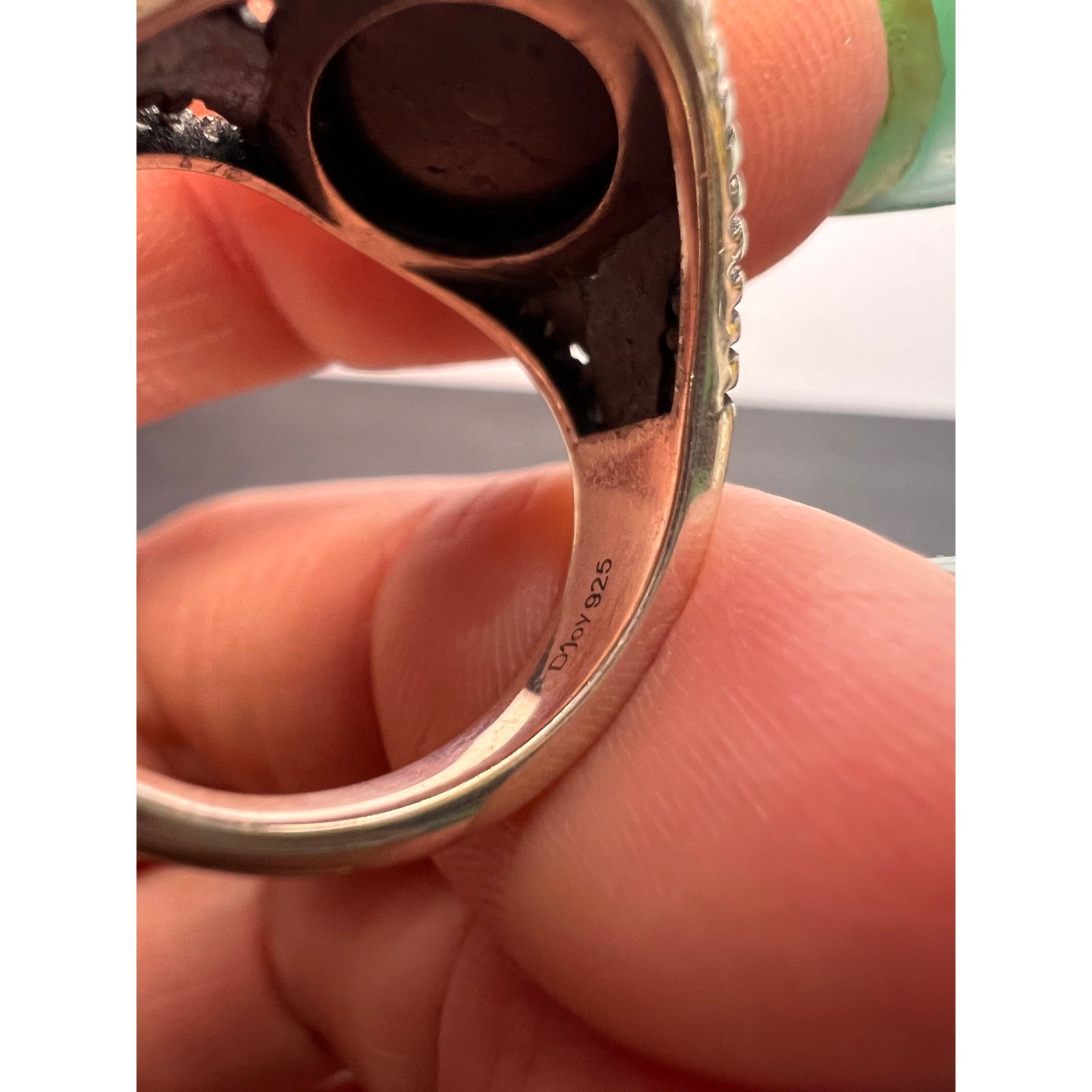 Other Elite shungite in sterling silver size 8 Size ONE SIZE - 4 Thumbnail