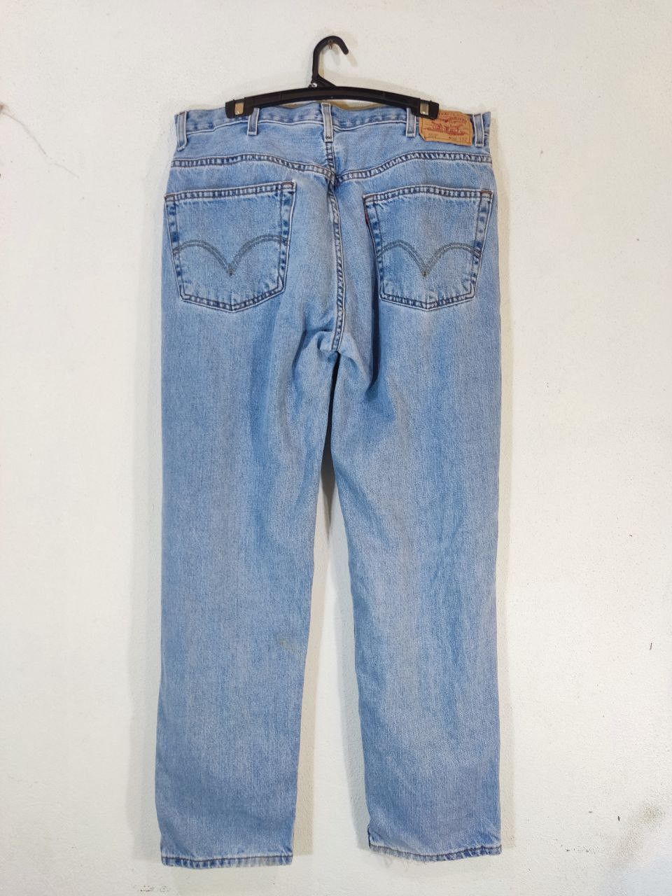 Levi's vintage levis 550 relaxed fit lightwash denim Size US 38 / EU 54 - 1 Thumbnail
