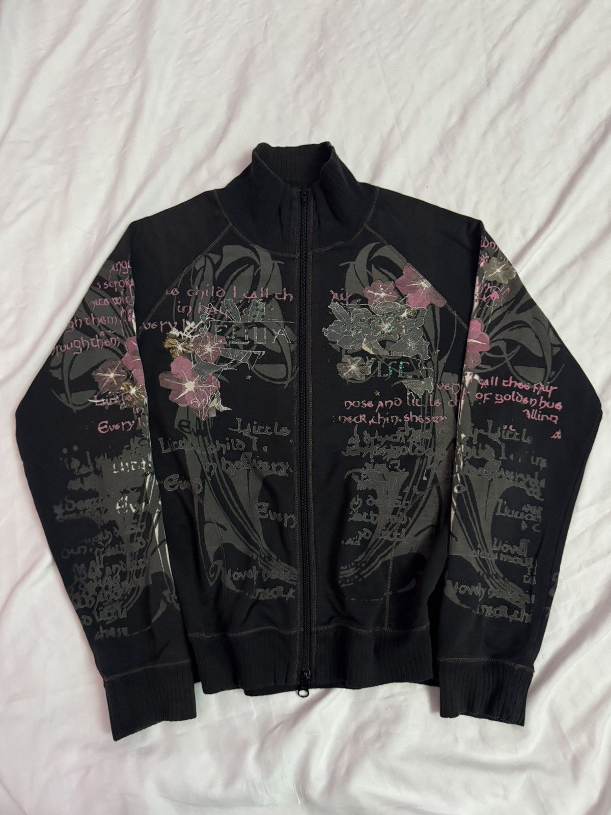 Hysteric Glamour × If Six Was Nine × Seditionaries Japanese Brand Grunge Punk Wild Poems Track Top Size US M / EU 48-50 / 2 - 1 Thumbnail