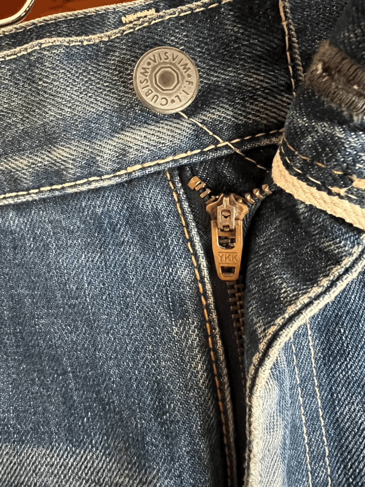 Visvim Visvim Early Period 01 Snakeskin Patches Distressed Denim Size US 34 / EU 50 - 6 Thumbnail