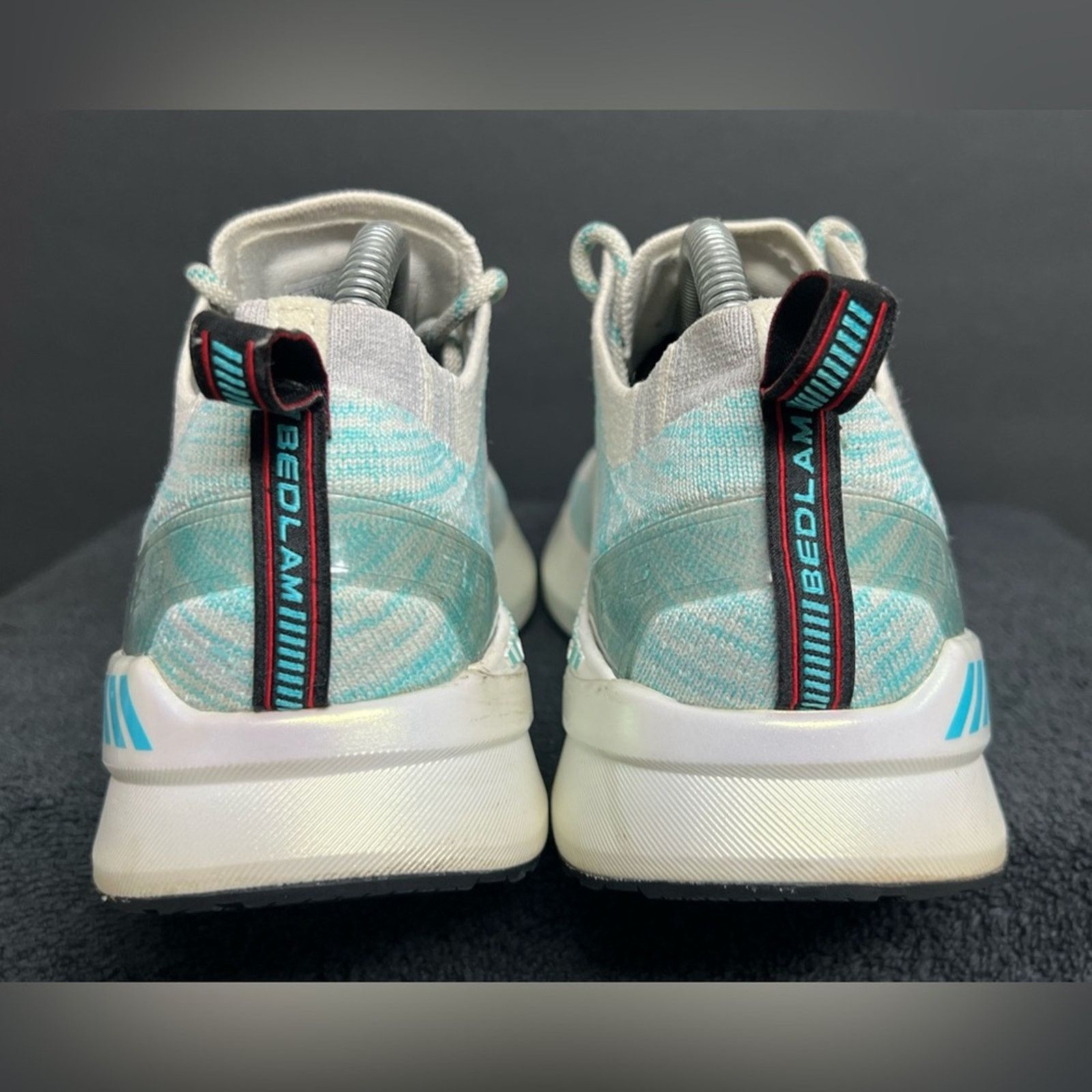 Brooks Brooks Bedlam 3 Men's 9.5 D Medium White Black Aqua Shoes Size US 9.5 / EU 42-43 - 7 Thumbnail