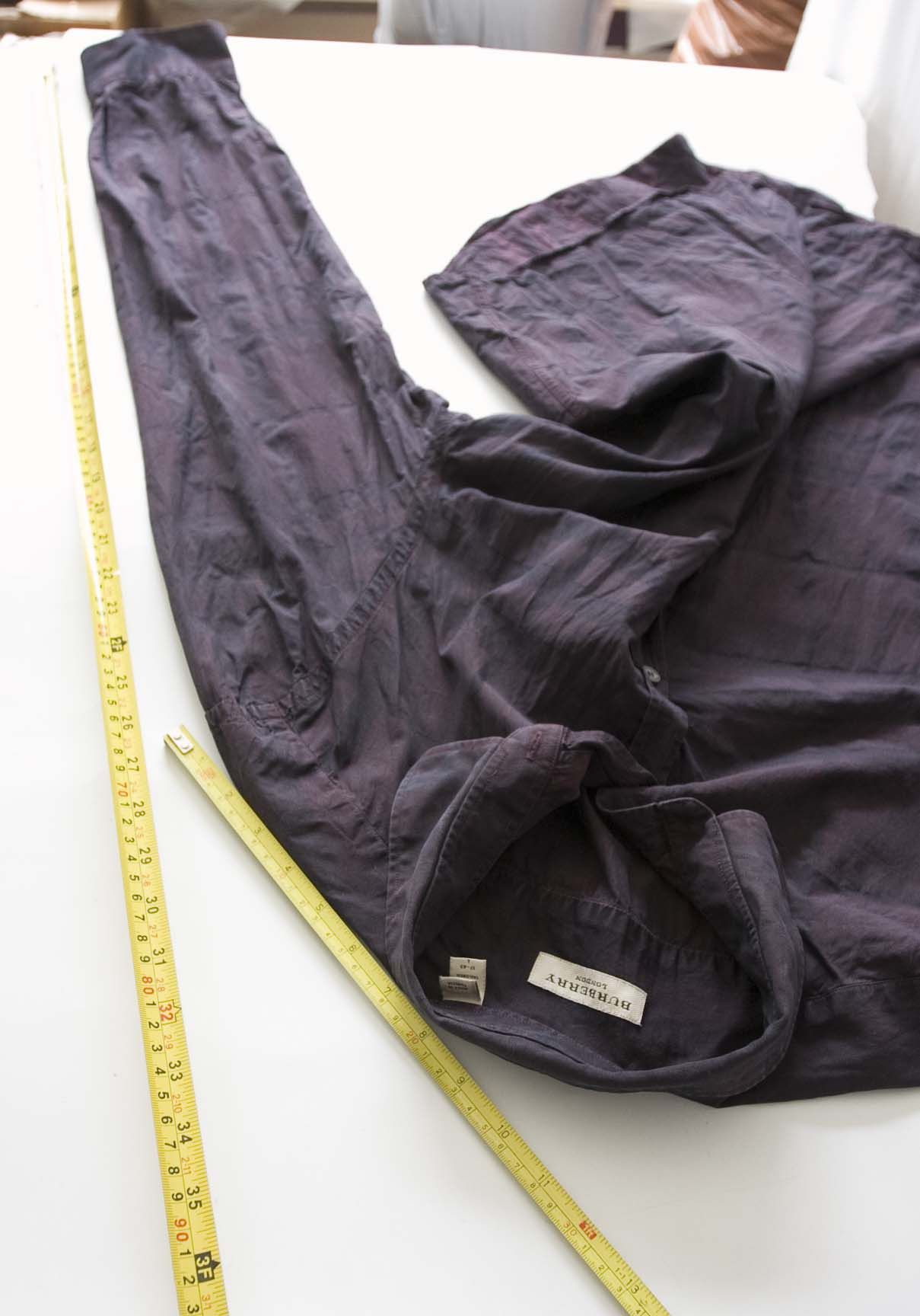 Burberry Burberry Shirt Nova Check Size L Dark Purple Size US L / EU 52-54 / 3 - 6 Thumbnail