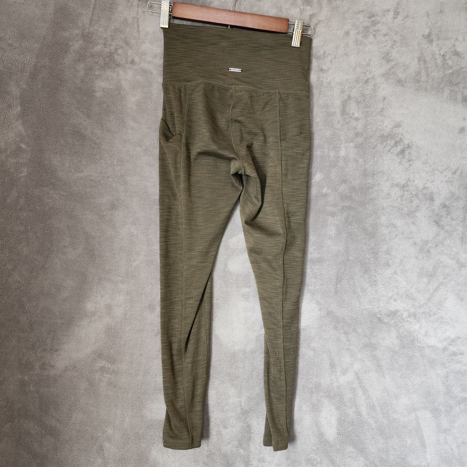 Prana Prana Women's Leggings XS Olive Green Size 24" / US 00 / IT 34 - 2 Thumbnail