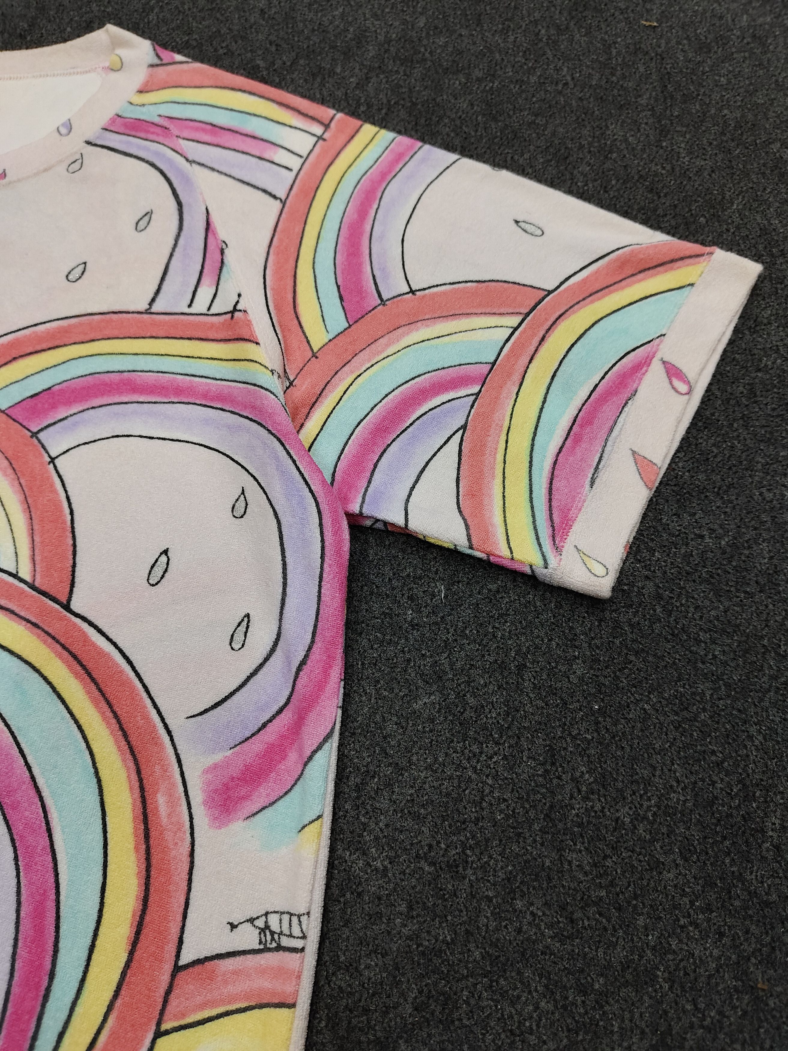 Tsumori Chisato 🇯🇵 Tsumori Chisato 🇯🇵 Rainbow Art Tshirt Size L / US 10 / IT 46 - 6 Thumbnail