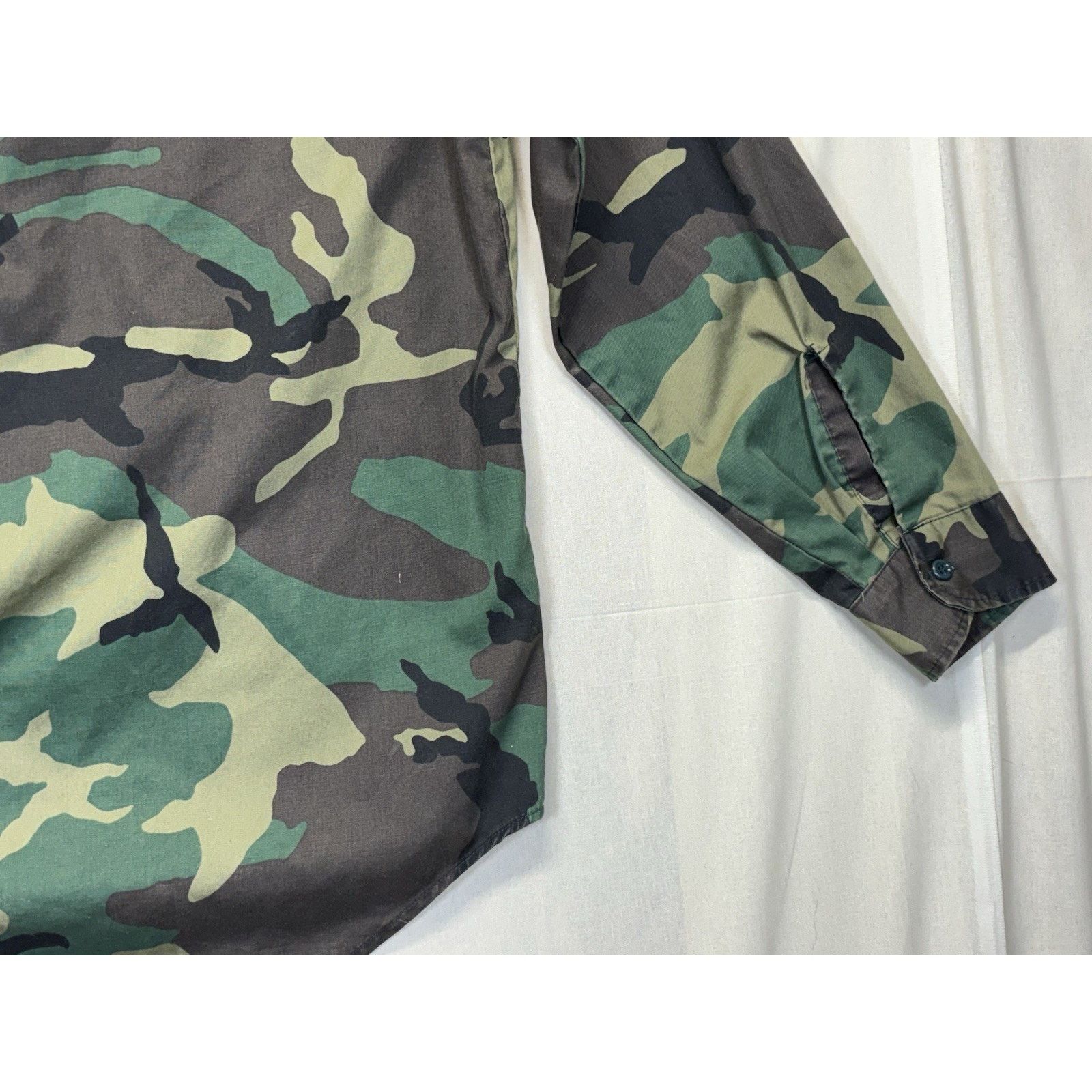 The Unbranded Brand Vintage Gung Ho Sz L Green Camo Military Button Shirt Size US M / EU 48-50 / 2 - 19 Thumbnail