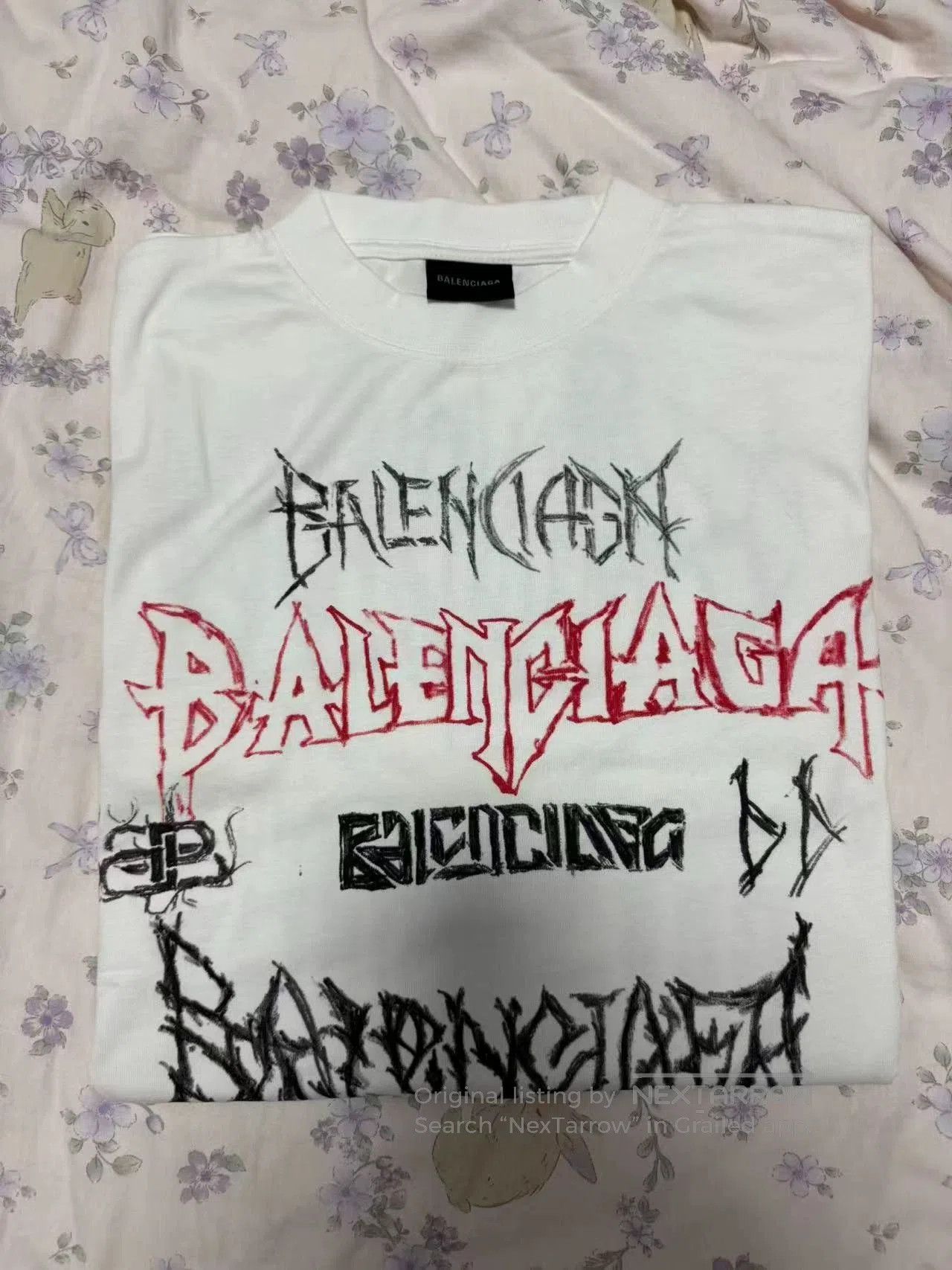 Balenciaga Balenciaga Dragon Year Graffiti Tee. Size US S / EU 44-46 / 1 - 1 Thumbnail