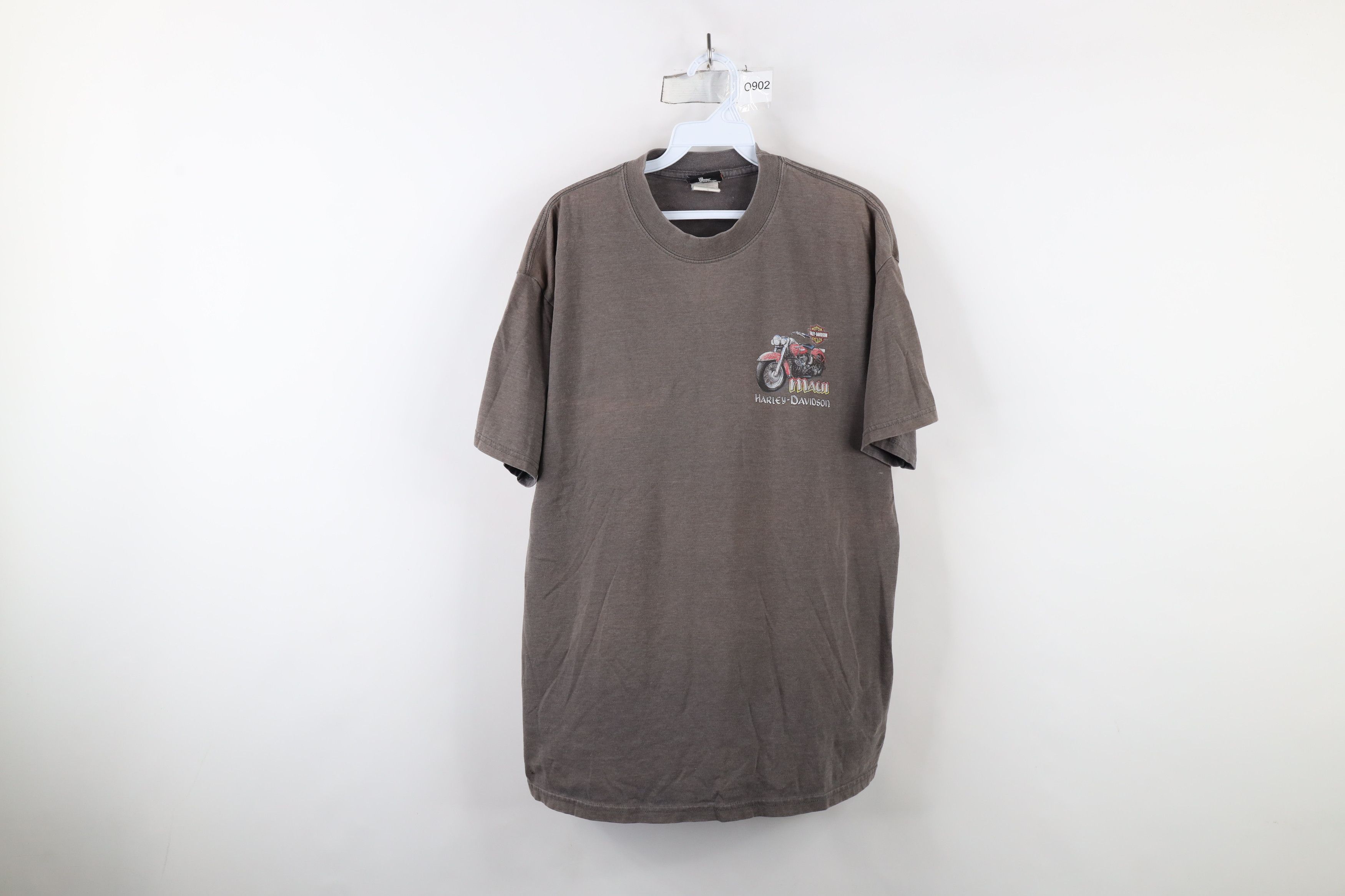 Harley Davidson × Vintage Vintage Y2K 2001 Harley Davidson Thin Soft Maui T-Shirt Size US L / EU 52-54 / 3 - 1 Thumbnail