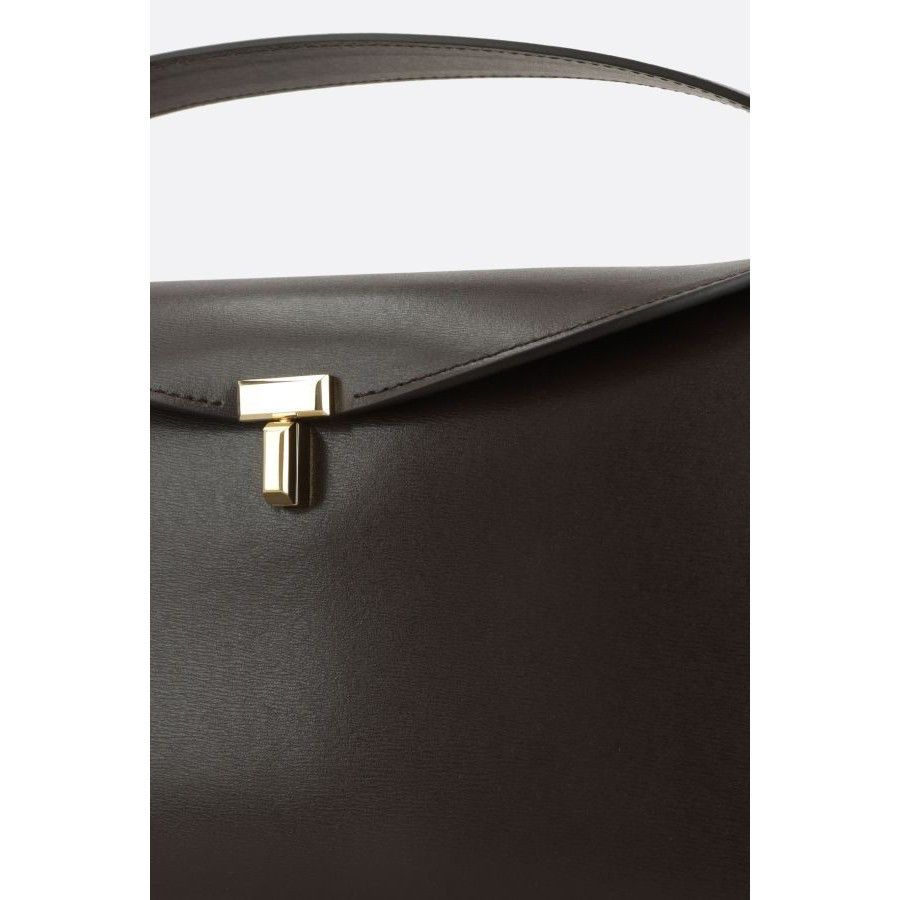 Toteme TOTEME T-lock Bark Top Handle Bag New & Authentic Size ONE SIZE - 4 Thumbnail