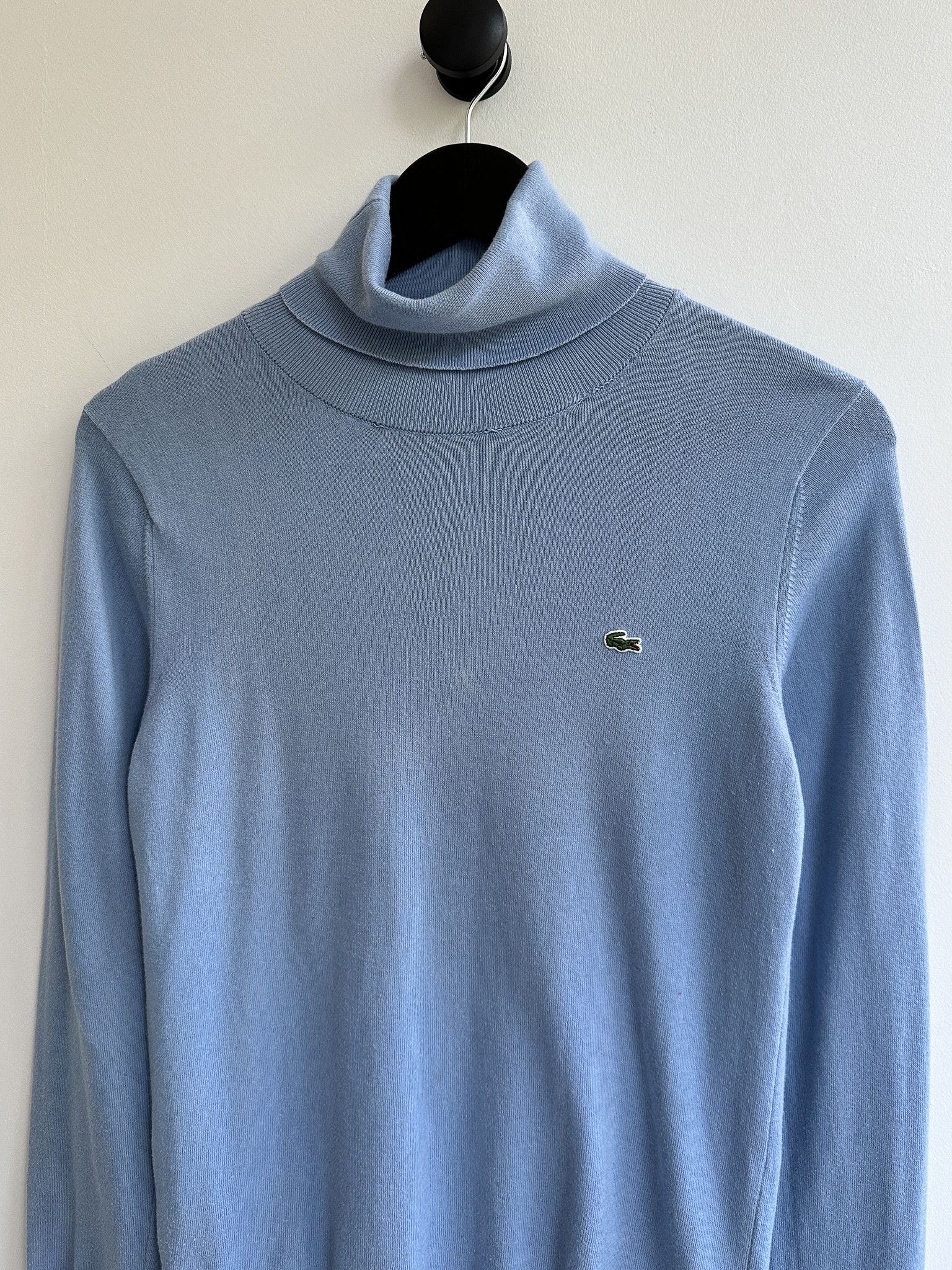 Lacoste Vintage Lacoste Turtleneck Jumper Sweater Size US S / EU 44-46 / 1 - 2 Thumbnail