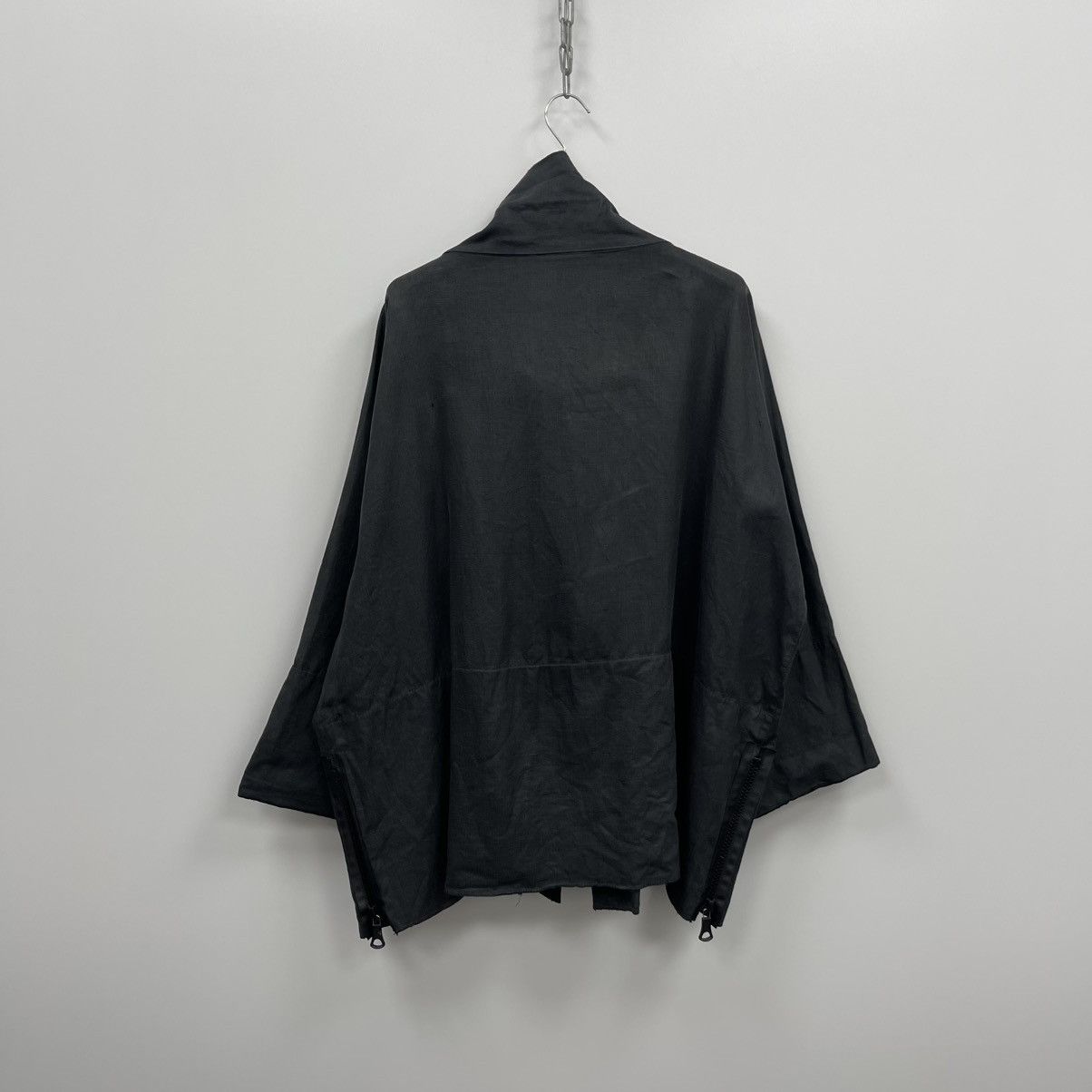 Annette Gortz Annette Gortz Hand Made Linen Jacket Black Women’s Rare Size S / US 4 / IT 40 - 3 Thumbnail