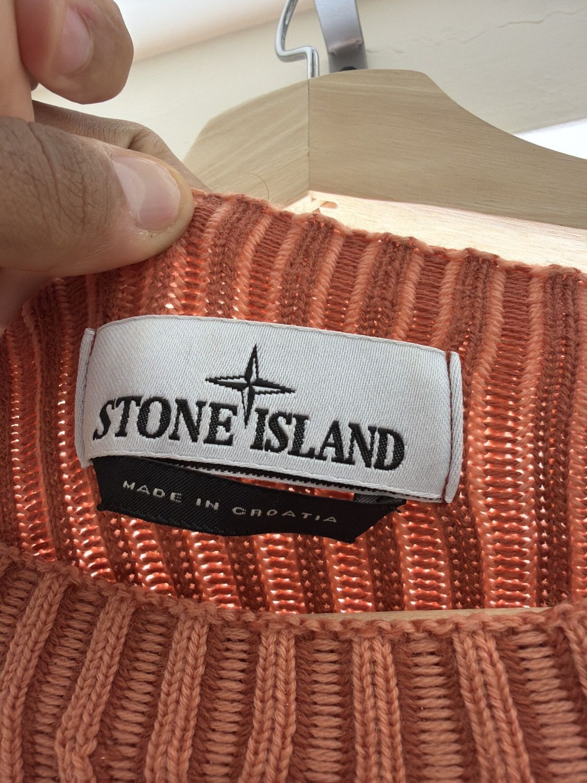 Stone Island VANISÉ FULL RIB RWS WOOL Size US L / EU 52-54 / 3 - 6 Thumbnail