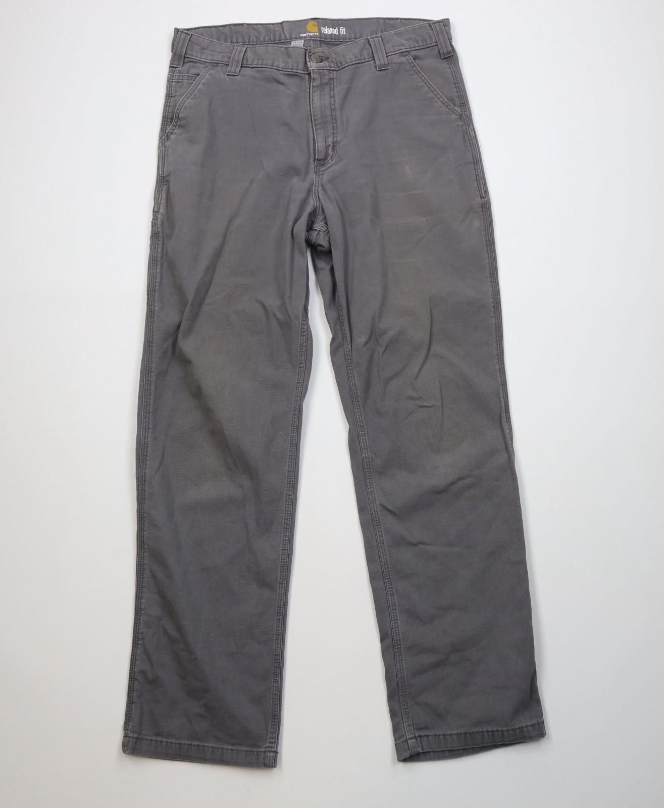 Carhartt Vintage Y2K Carhartt Fit Canvas Wide Leg Dungaree Pants Size US 38 / EU 54 - 1 Thumbnail