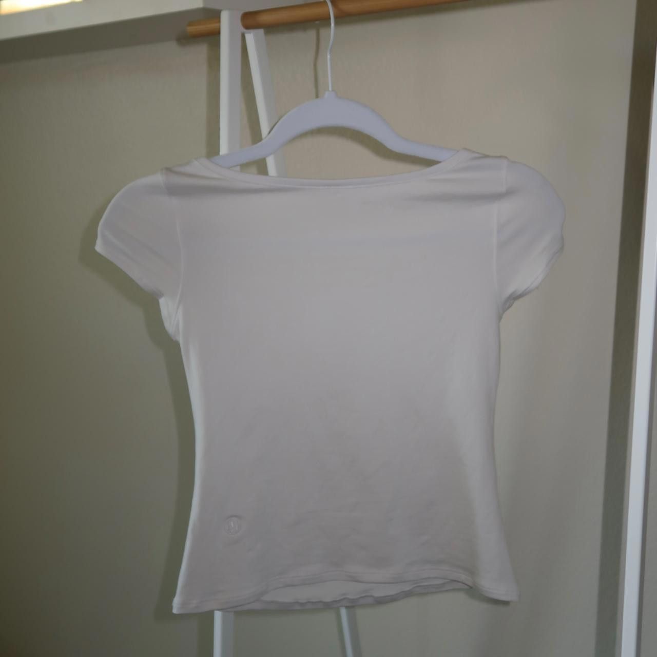 Designer lululemon light grey t-shirt Size S / US 4 / IT 40 - 3 Thumbnail
