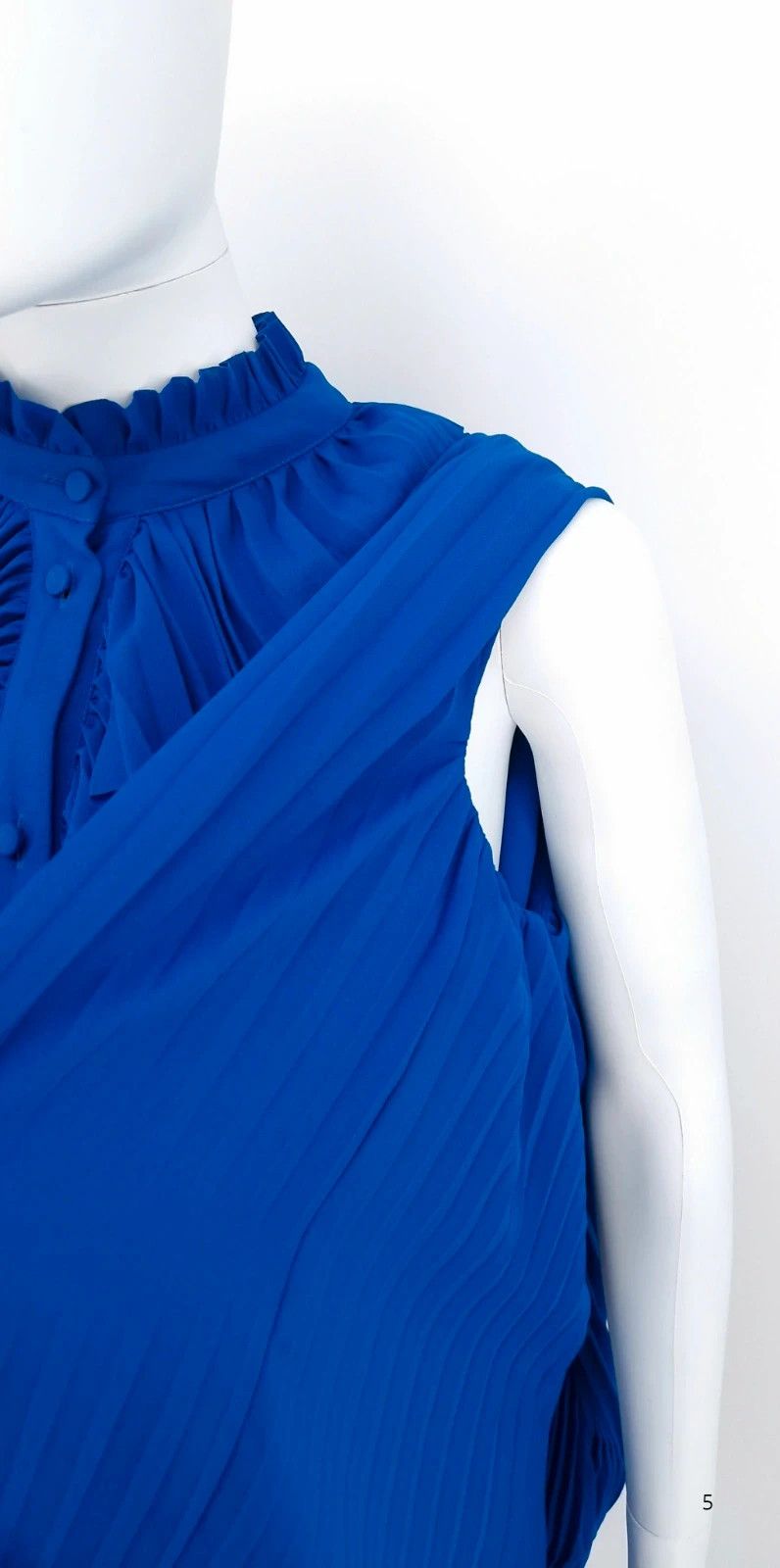 Balenciaga Balenci Oversized Pleated Victorian Shirt Size XS / US 0-2 / IT 36-38 - 8 Thumbnail